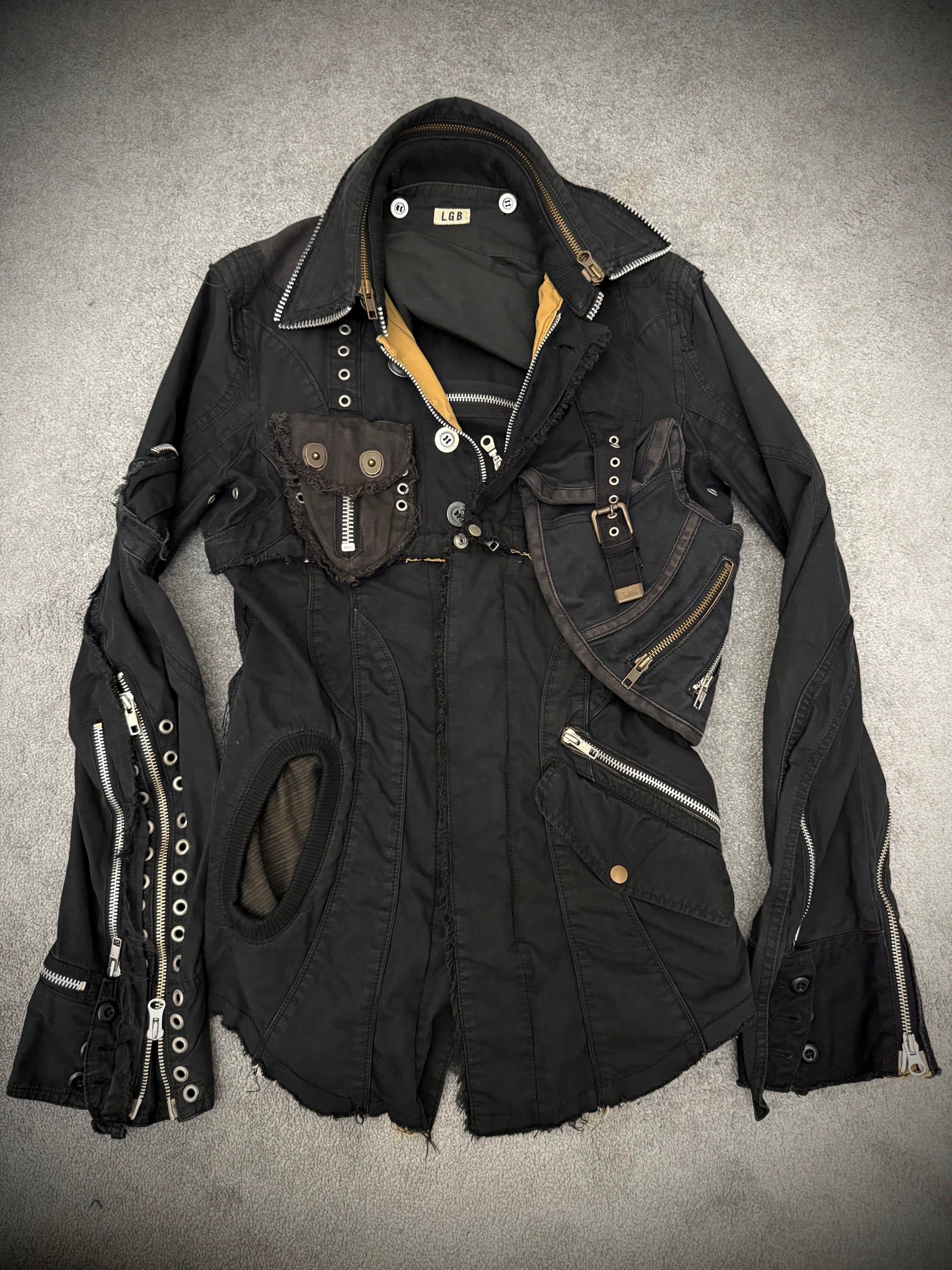 L.G.B detachable pilot jacket