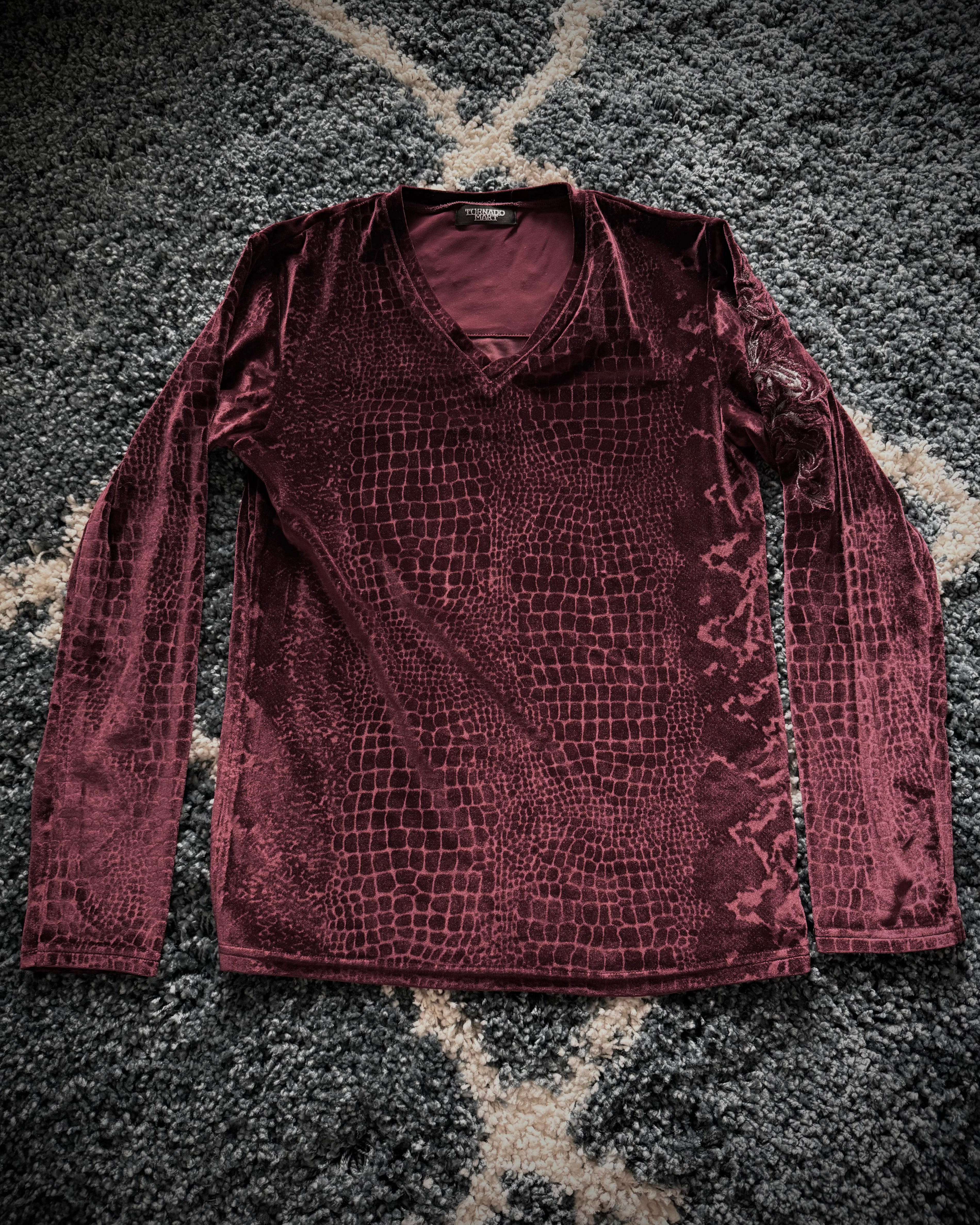 Tornado Mart Crocodile Tribal Longsleeve