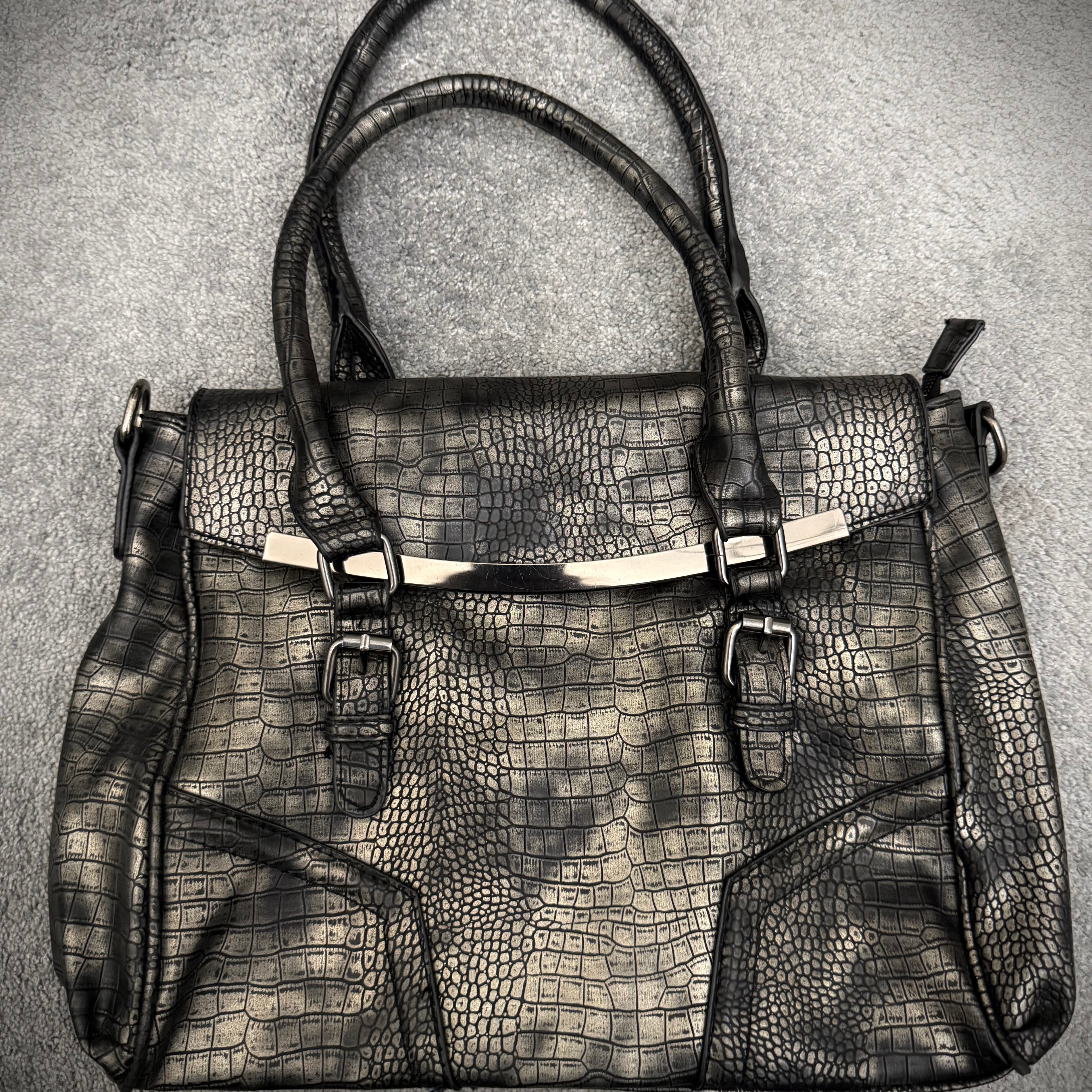 Crocodile mutant exotical patter bag