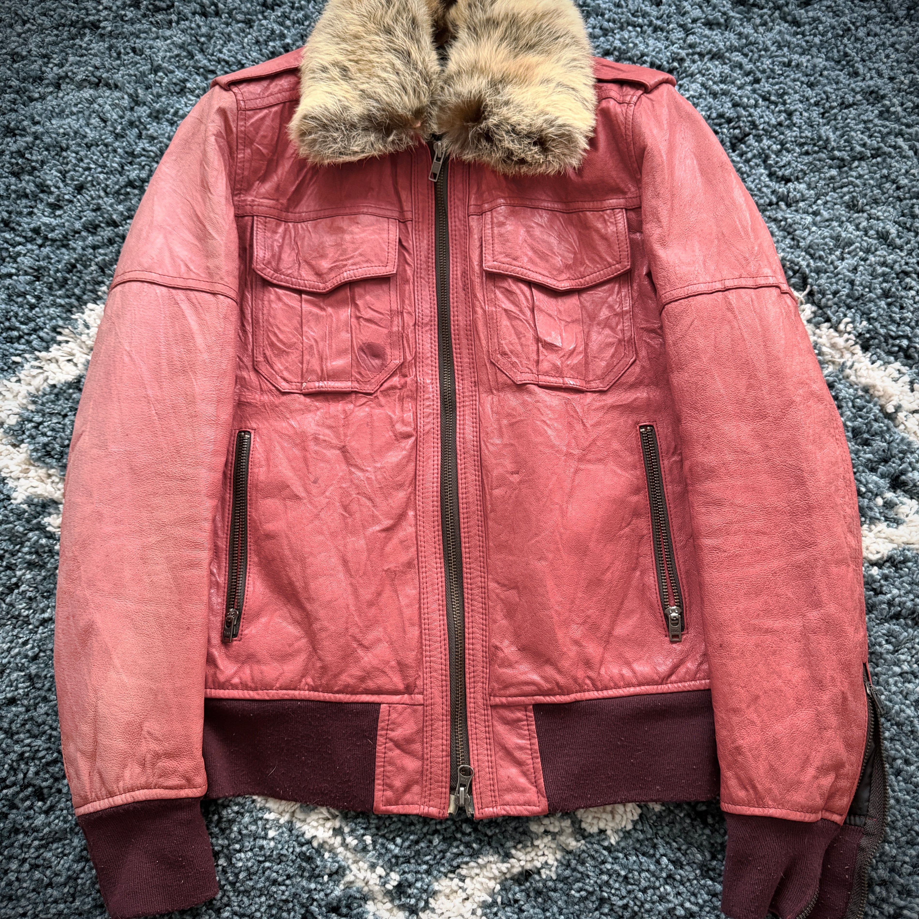 Schlussel Rabbit Detachable Rabbit Fur Jacket
