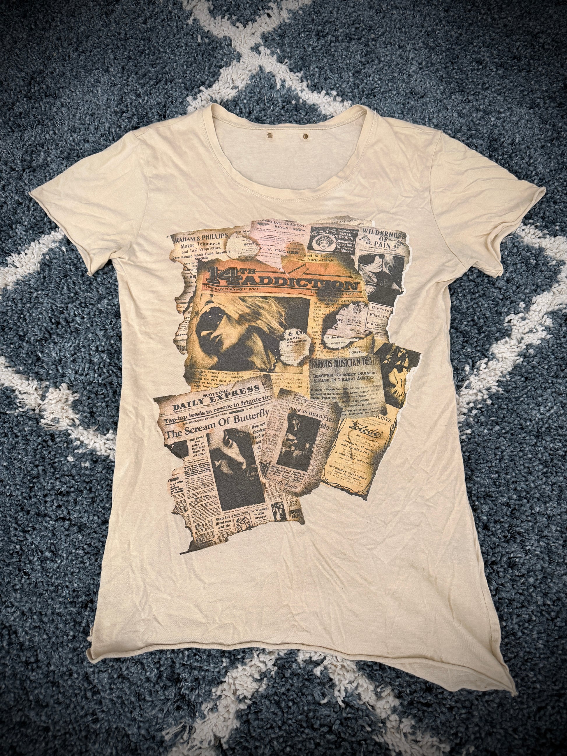 14th Addiction Newspaper Catorce Shirt