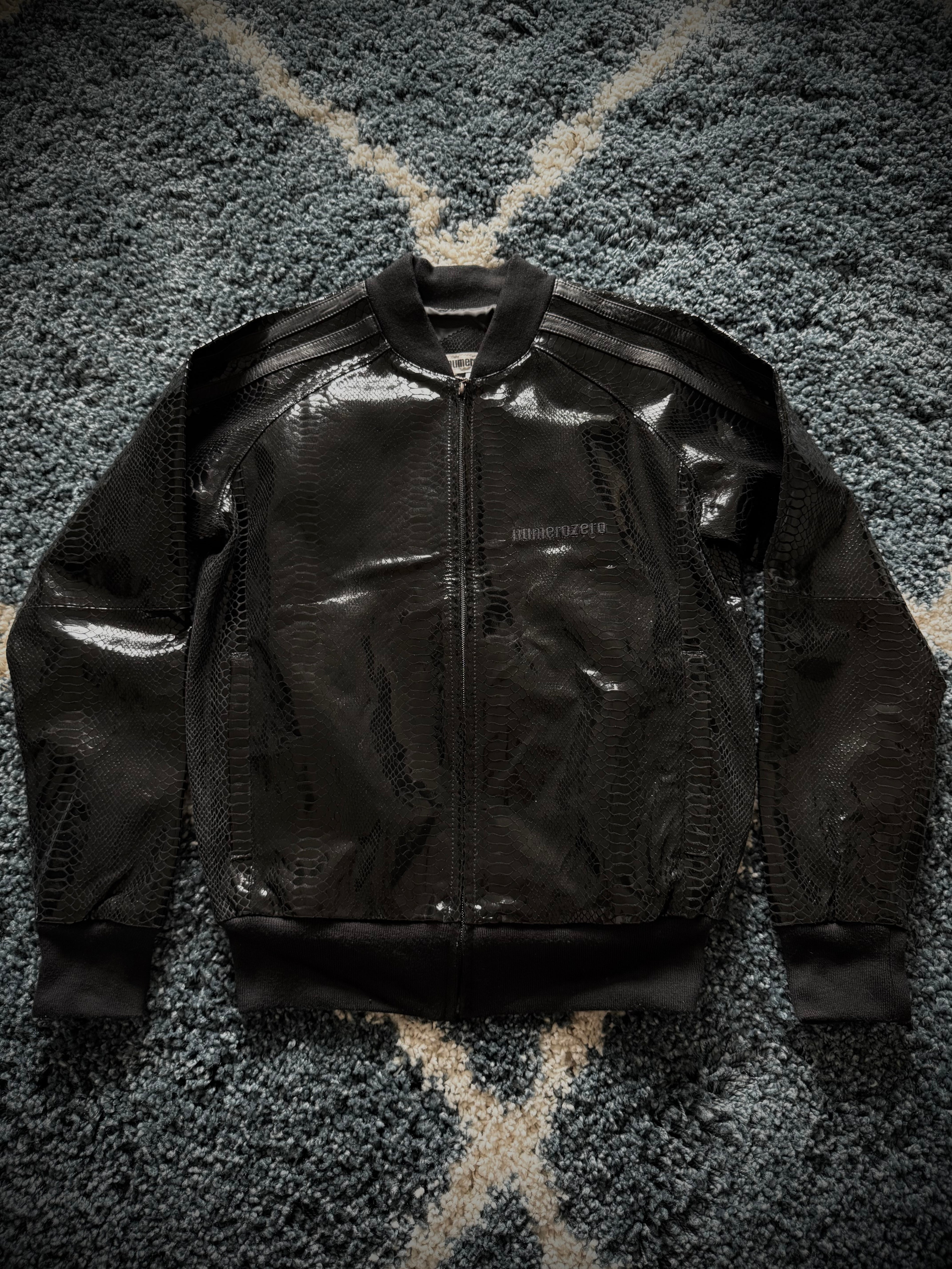 Numero Zero Snakeskin Bomber Jacket