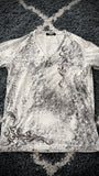Tornado Mart Shiny Tribal Embroidery Shirt