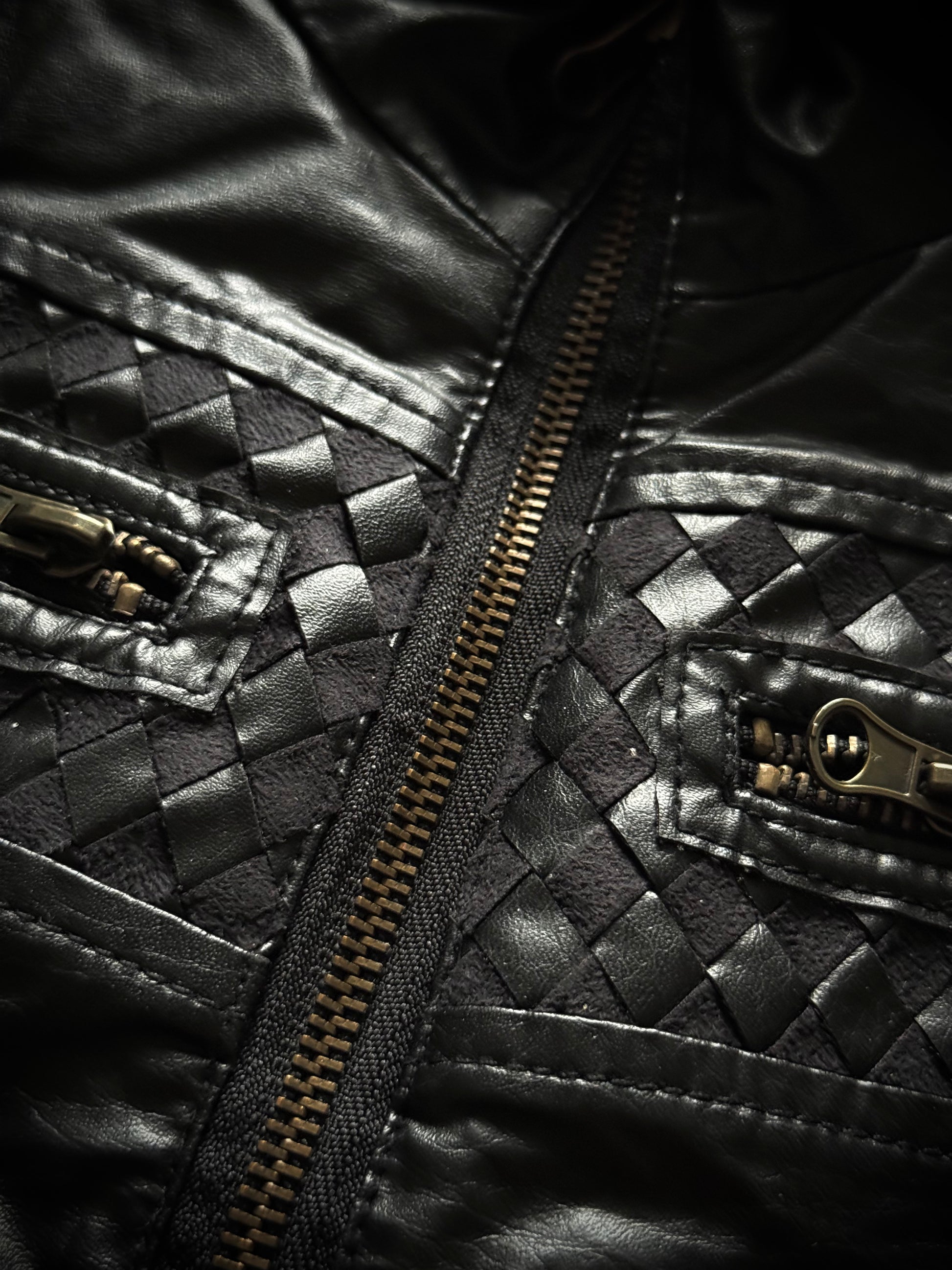 Growth in the attic mosaik rider jacket