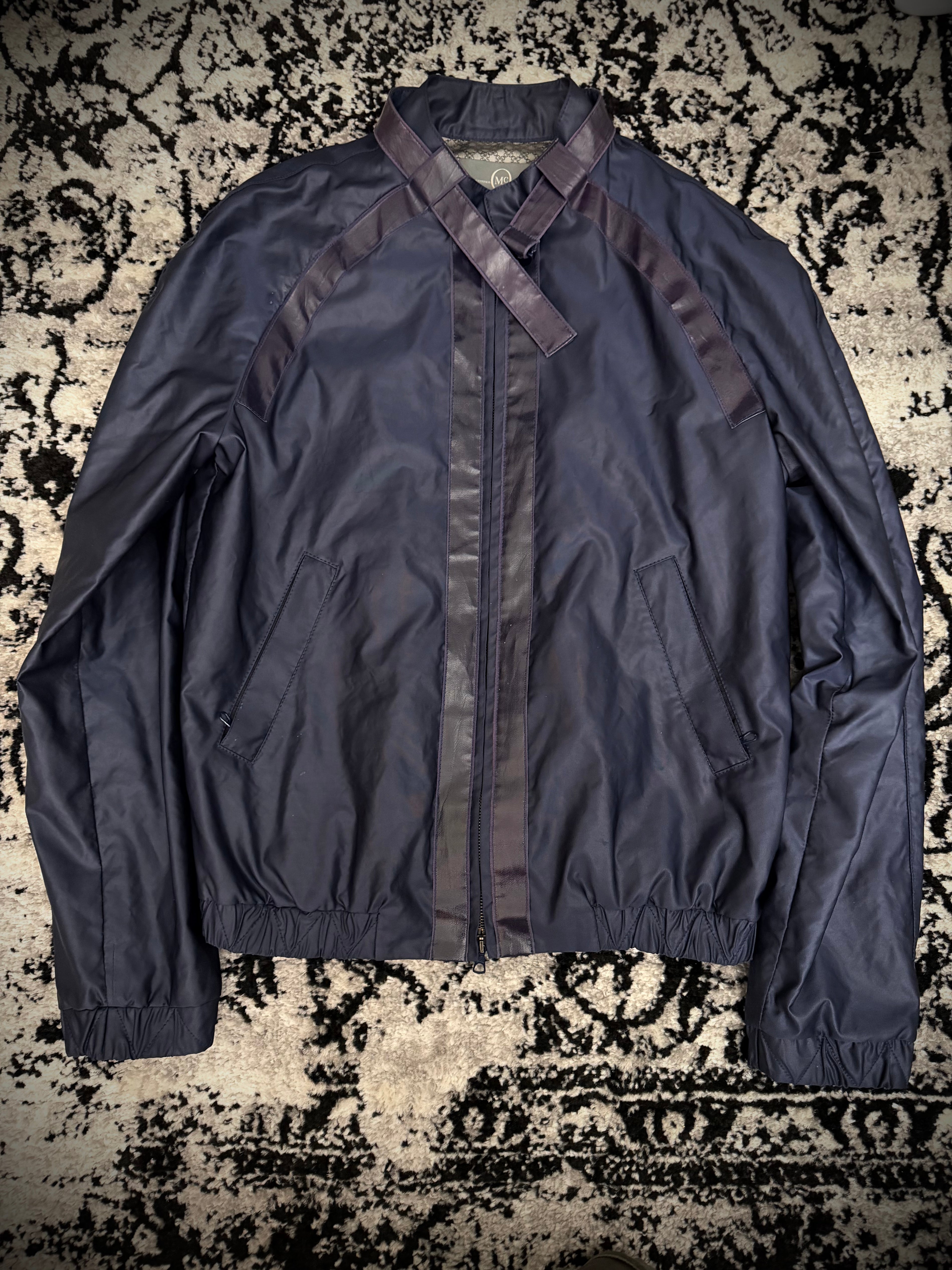 SS09 McQ by Alexander McQueen Taped Blouson Jacket