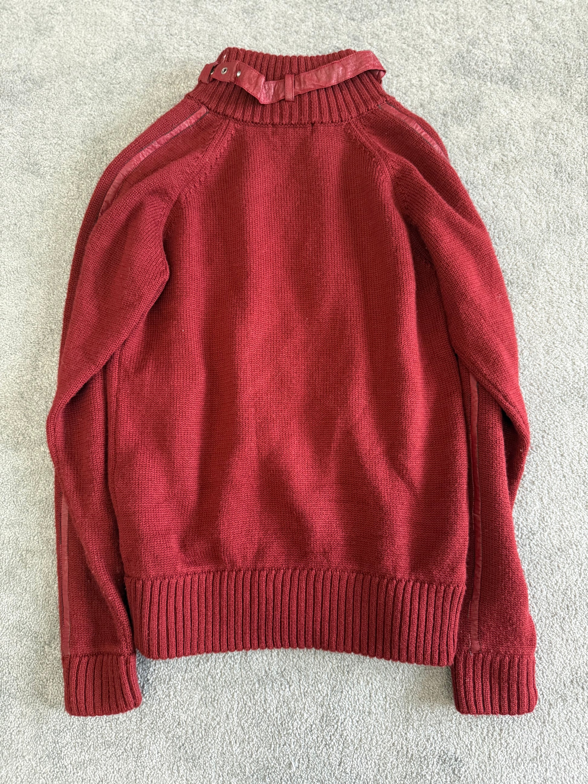 Tornado Mart Double ZIP Directors Cut Knit Jacket