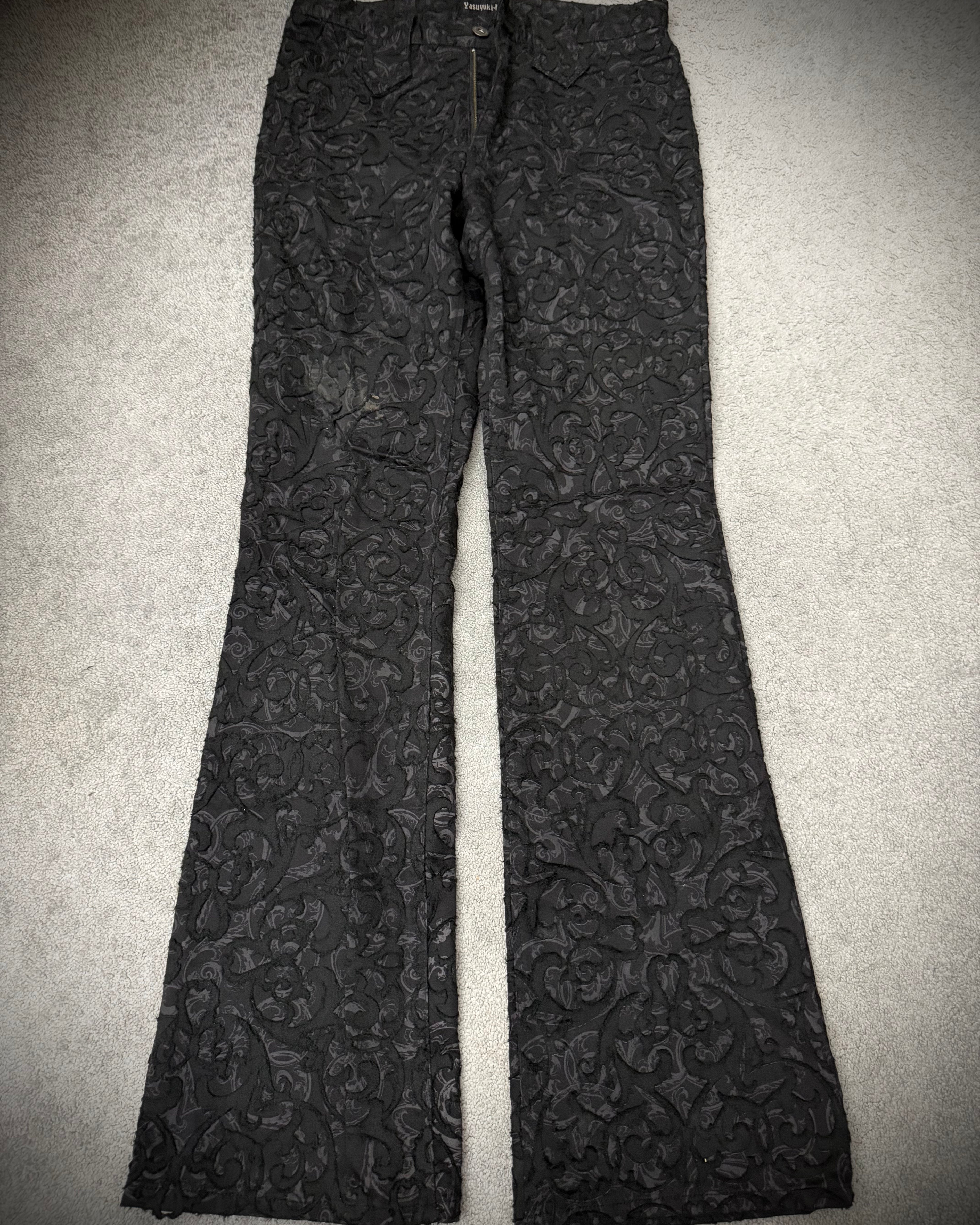 Yasuyuki Ishii Tribal Flared Pants