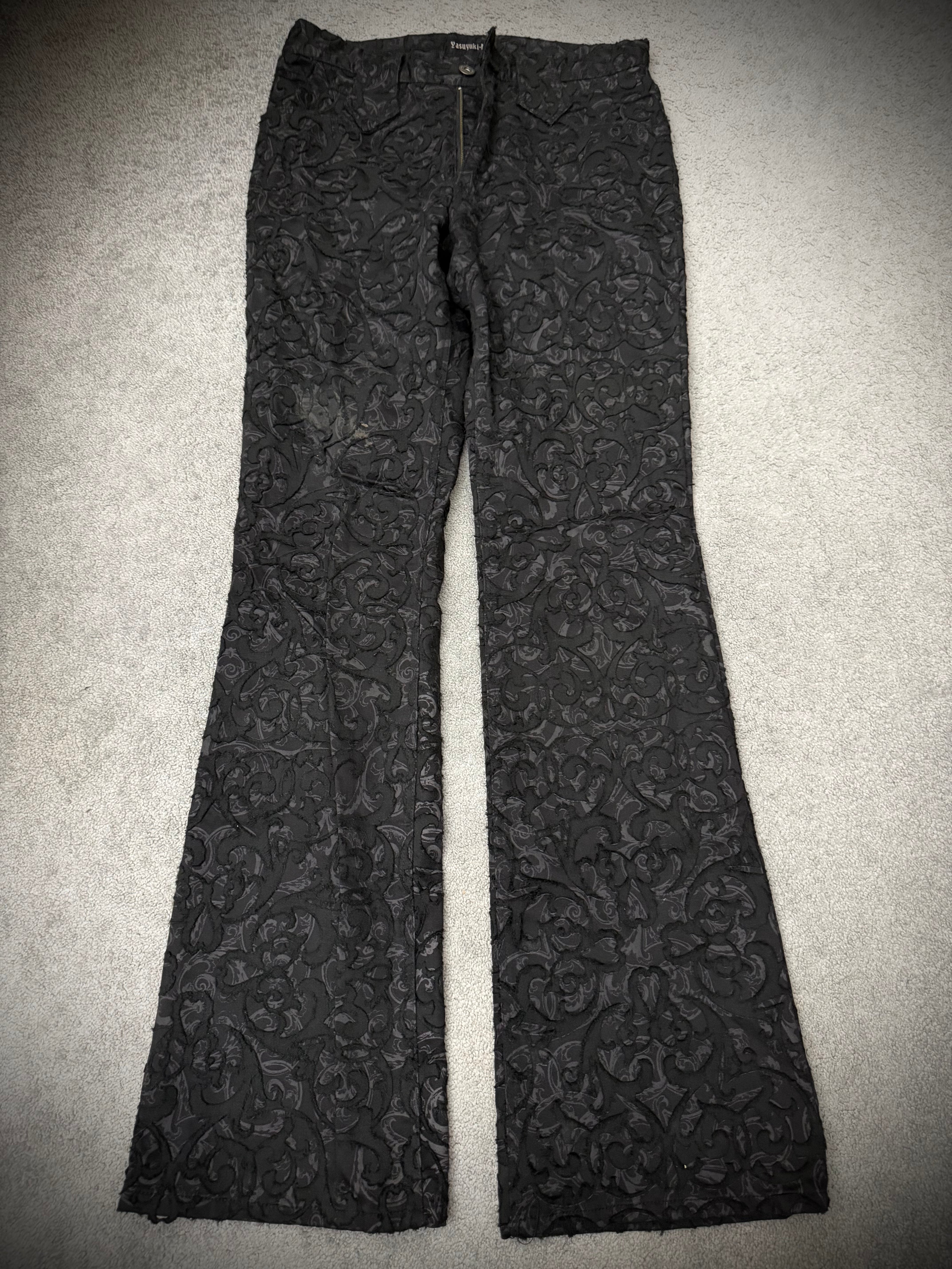 Yasuyuki Ishii Tribal Flared Pants