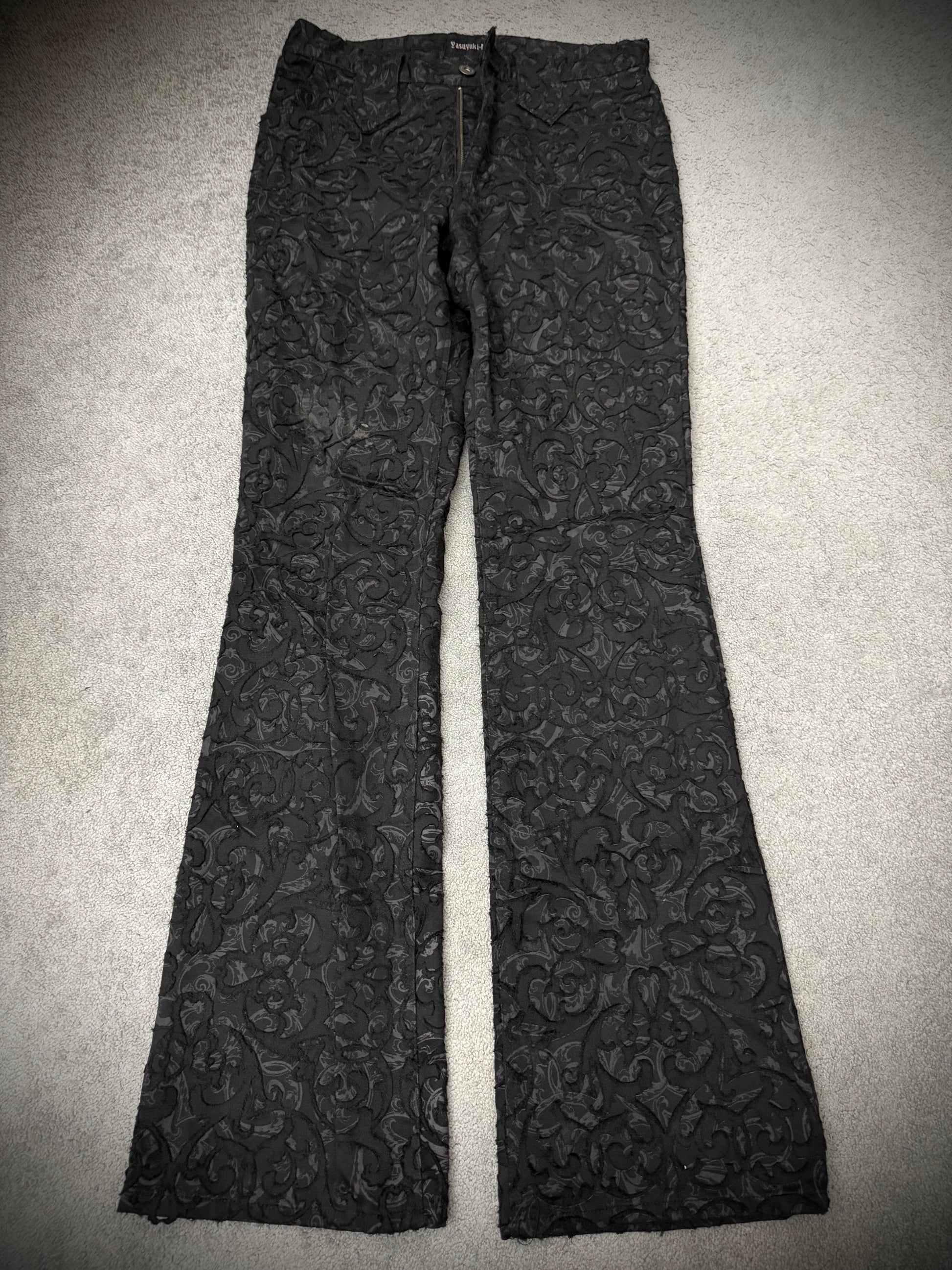 Yasuyuki Ishii Tribal Flared Pants
