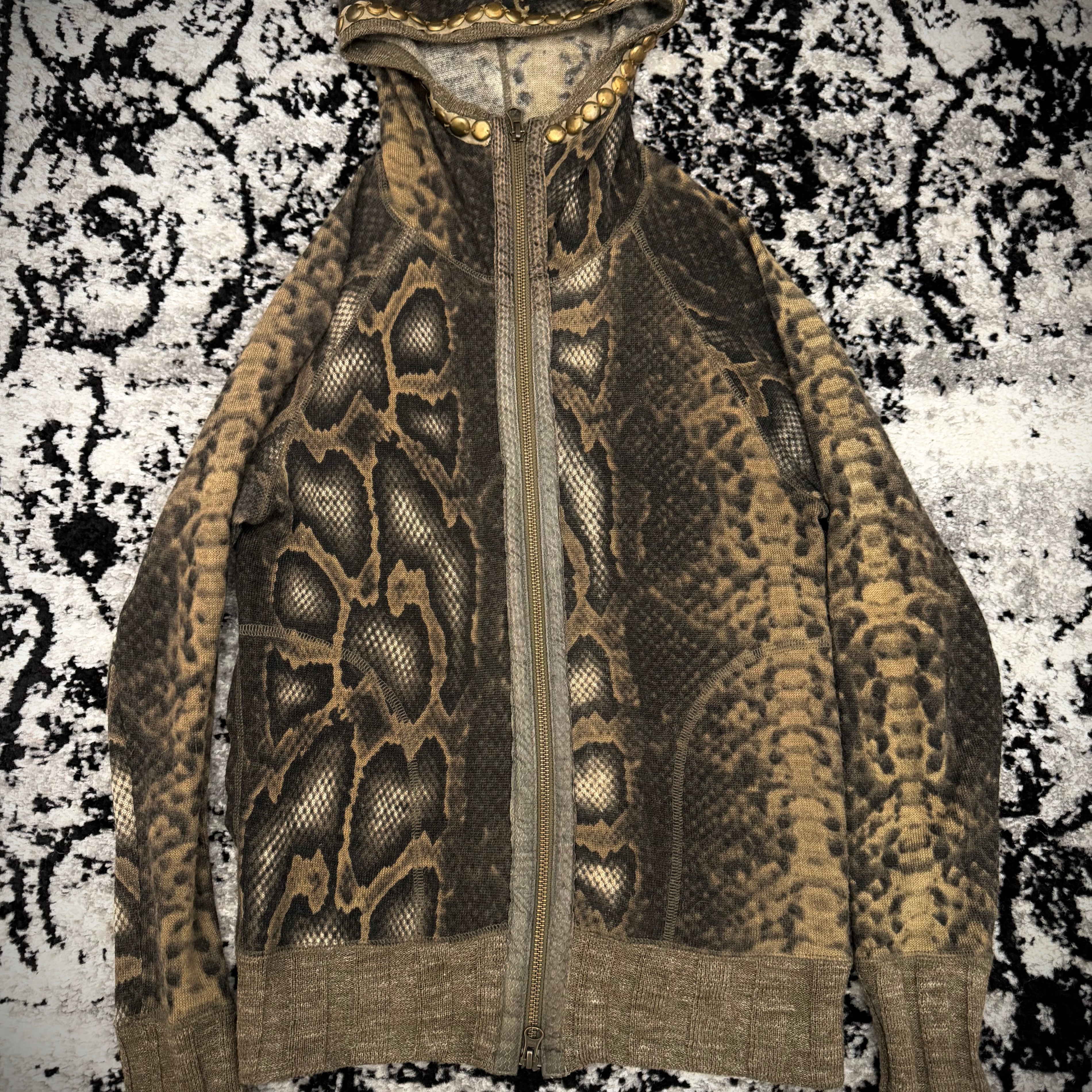 Share Spirit Scuba Snakeskin Jacket