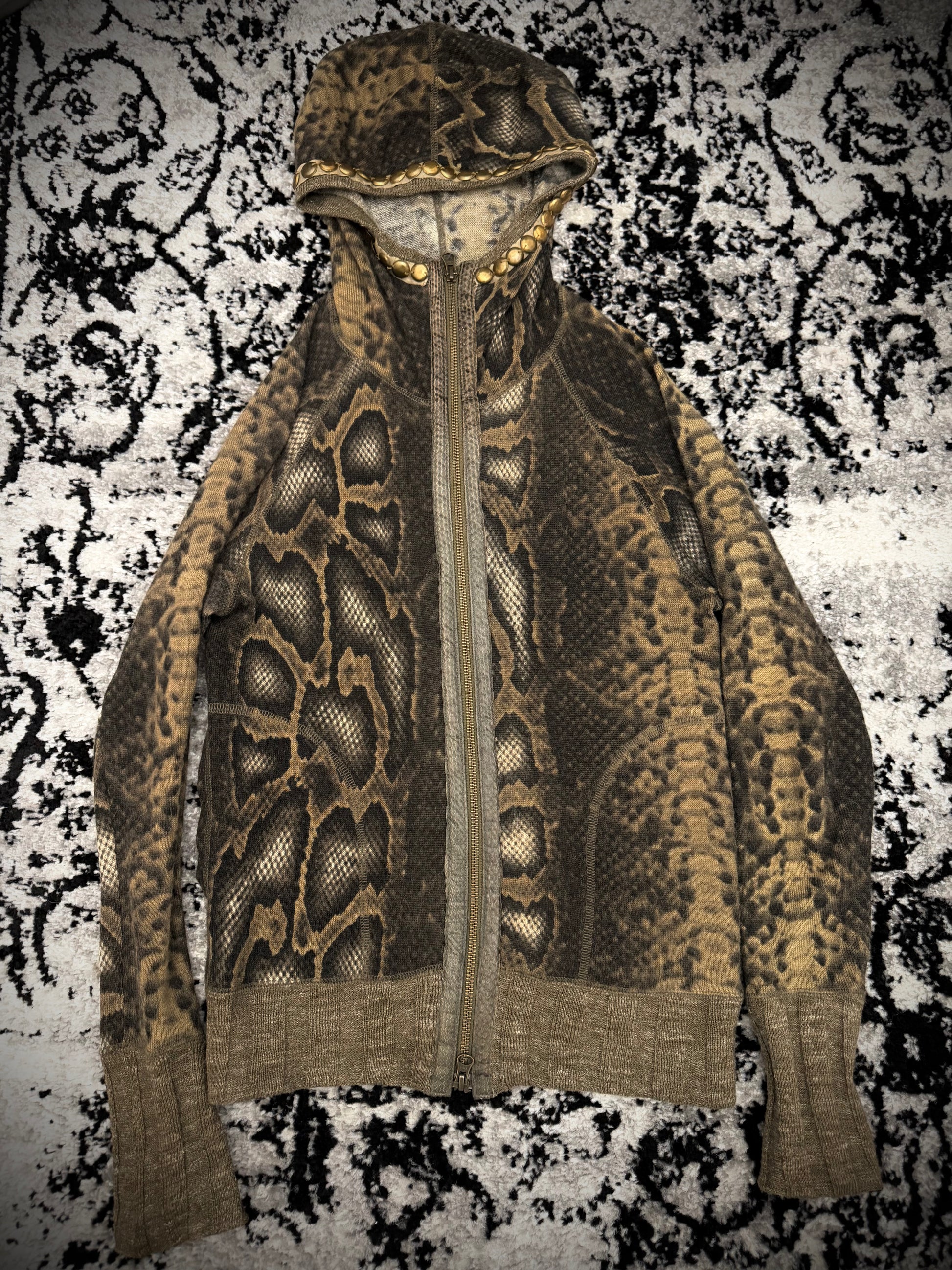 Share Spirit Scuba Snakeskin Jacket