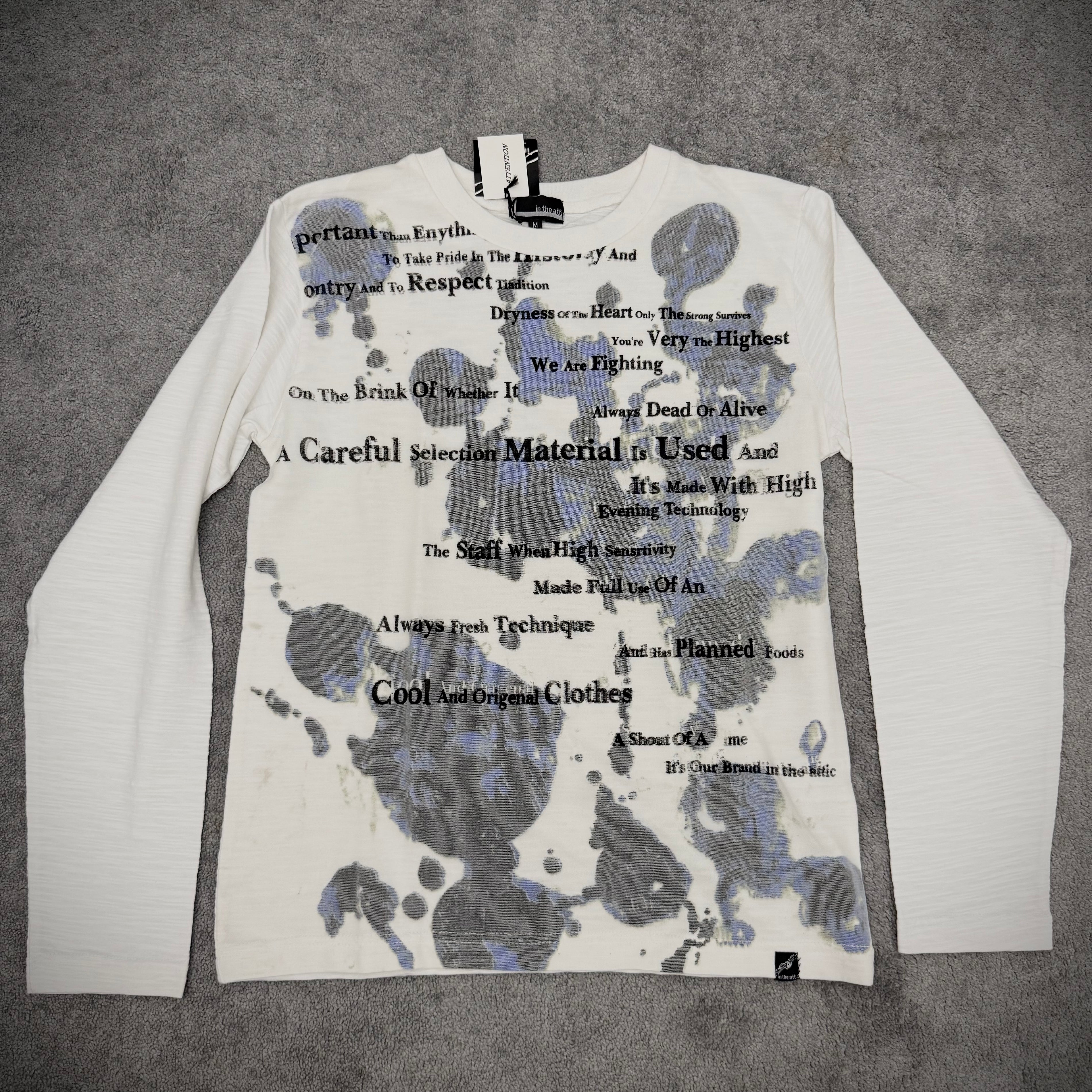 In the attic double layered phantom longsleeve