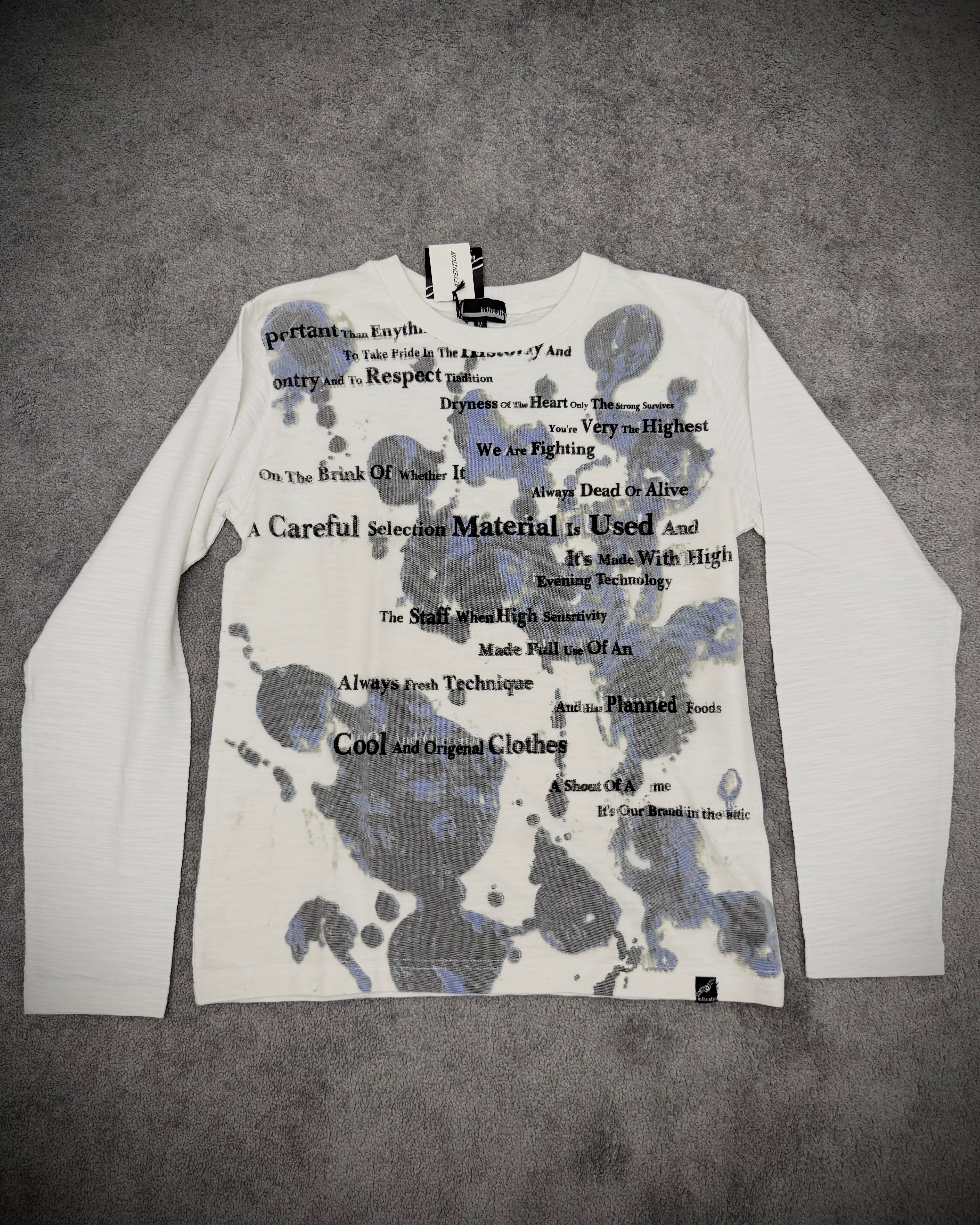 In the attic double layered phantom longsleeve