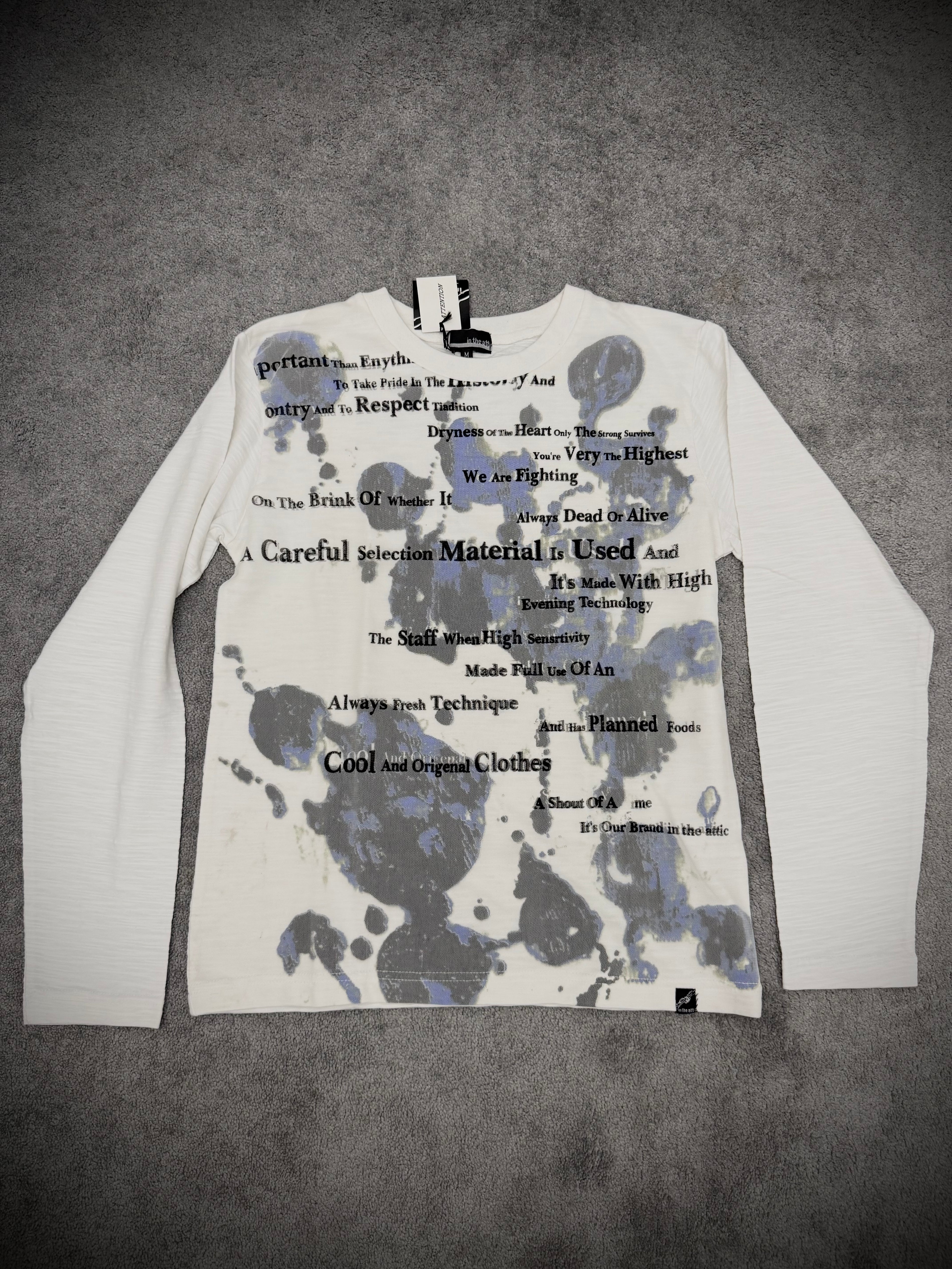 In the attic double layered phantom longsleeve