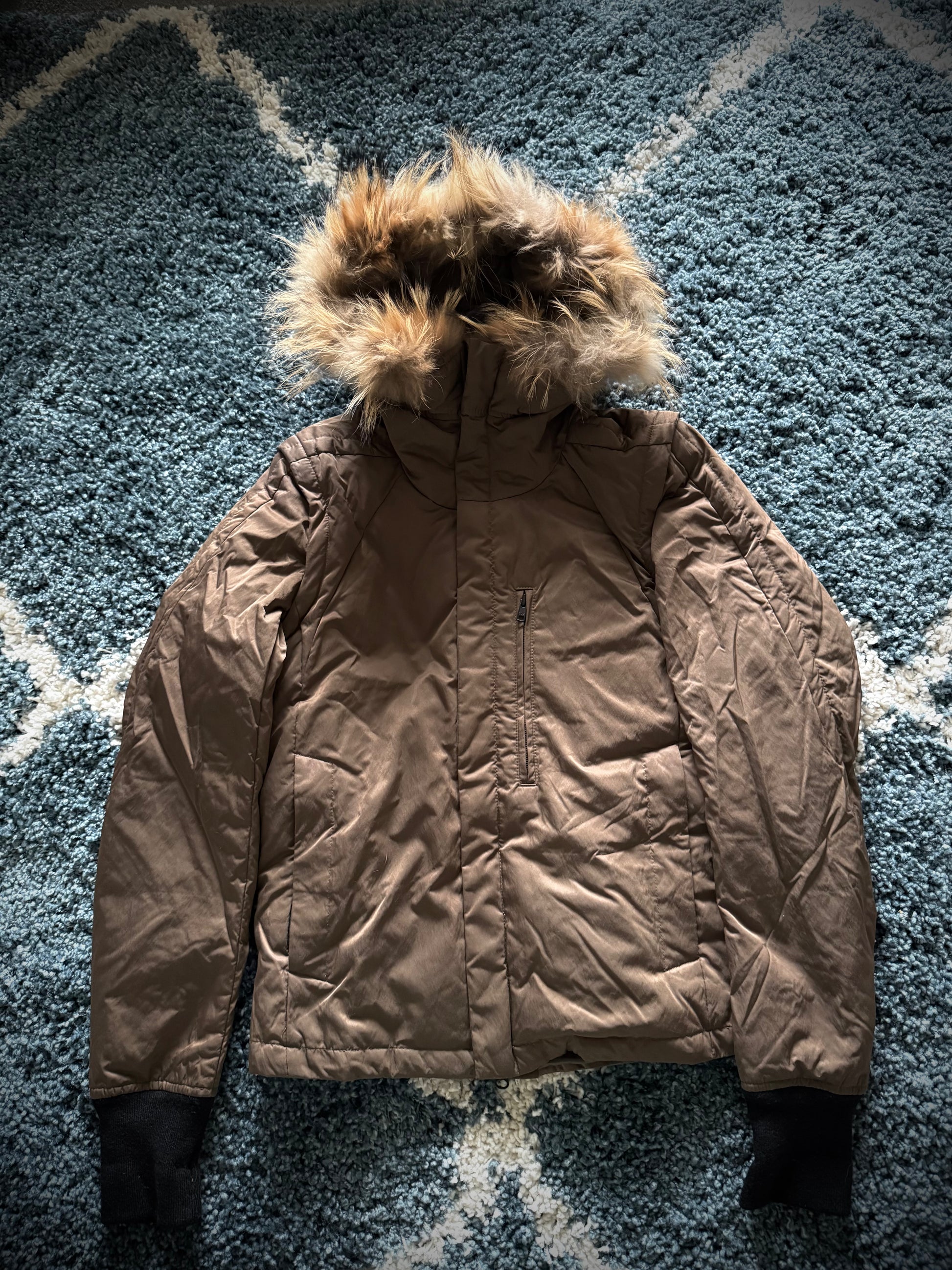 Schlussel Convertible Fur Puffer Jacket
