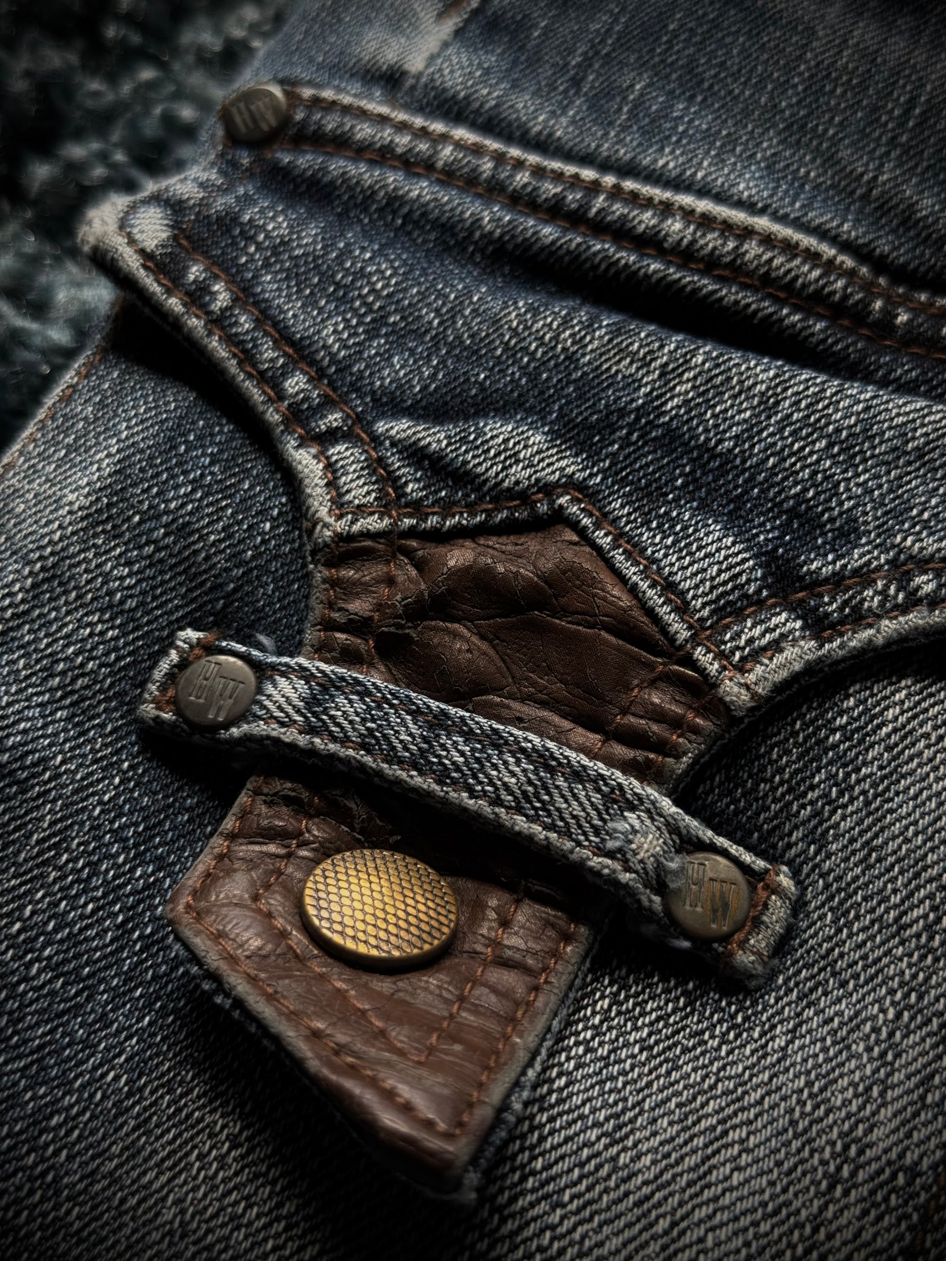 Nicole Club Snakeskin flared Jeans