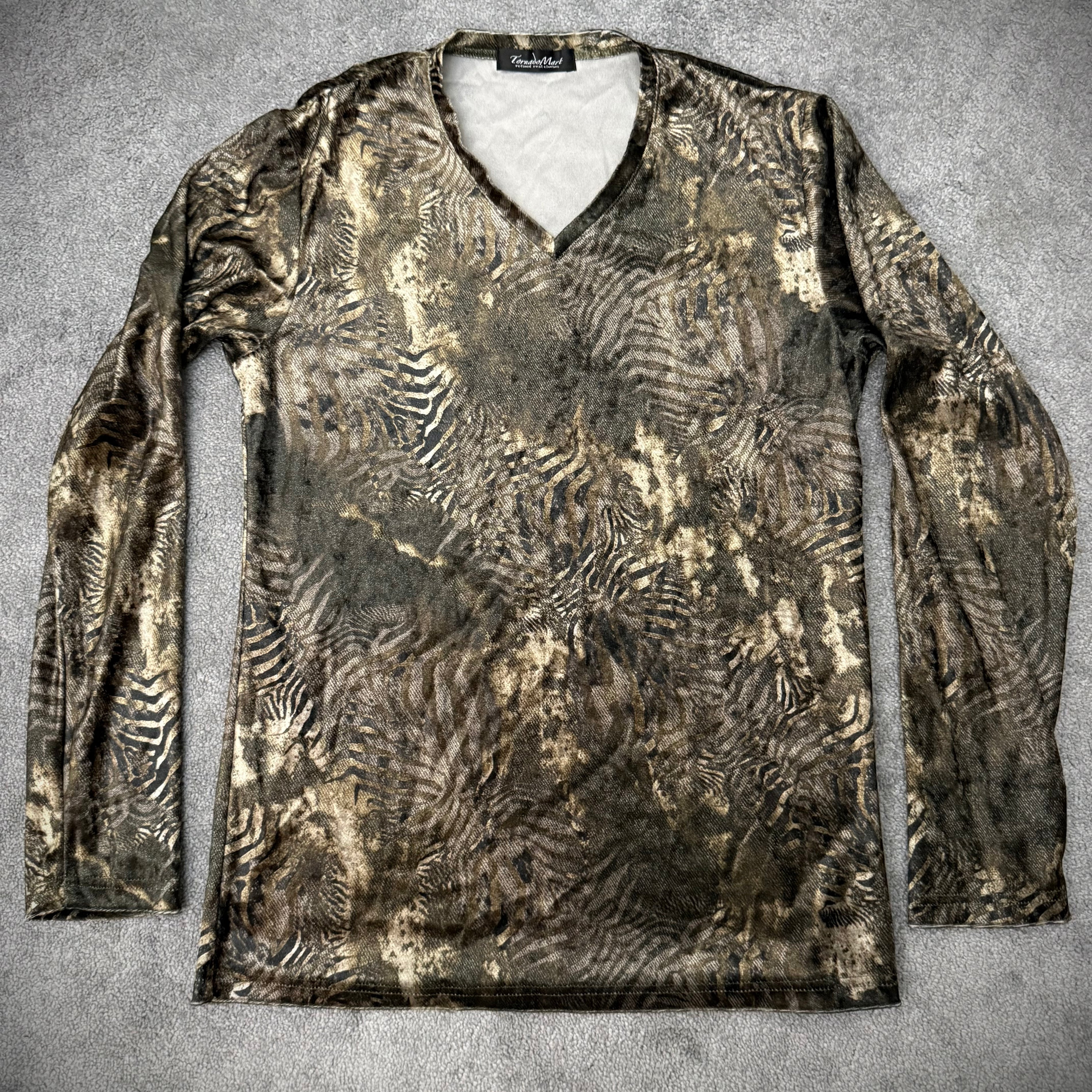 Tornado Mart Velour Zebra Longsleeve