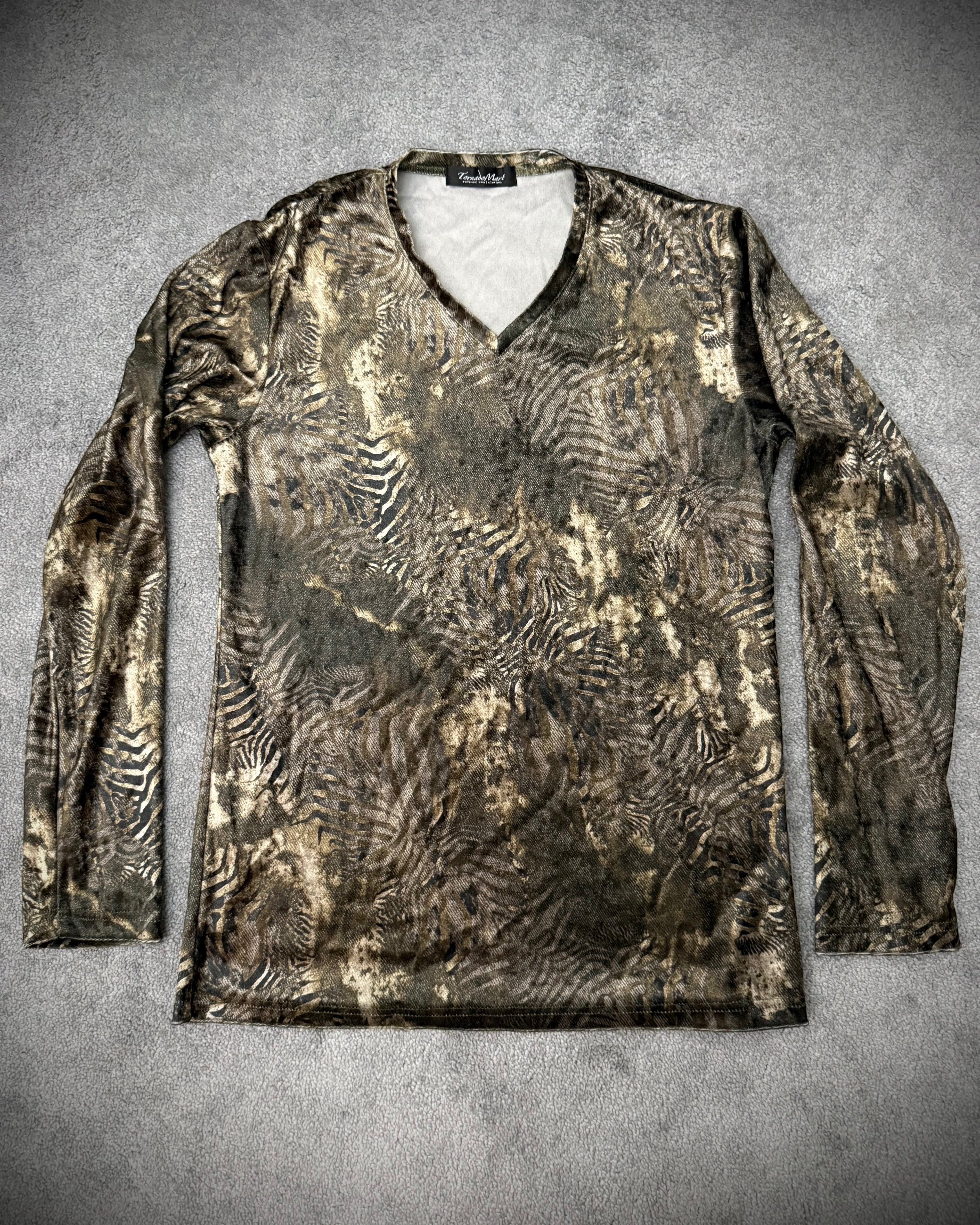 Tornado Mart Velour Zebra Longsleeve