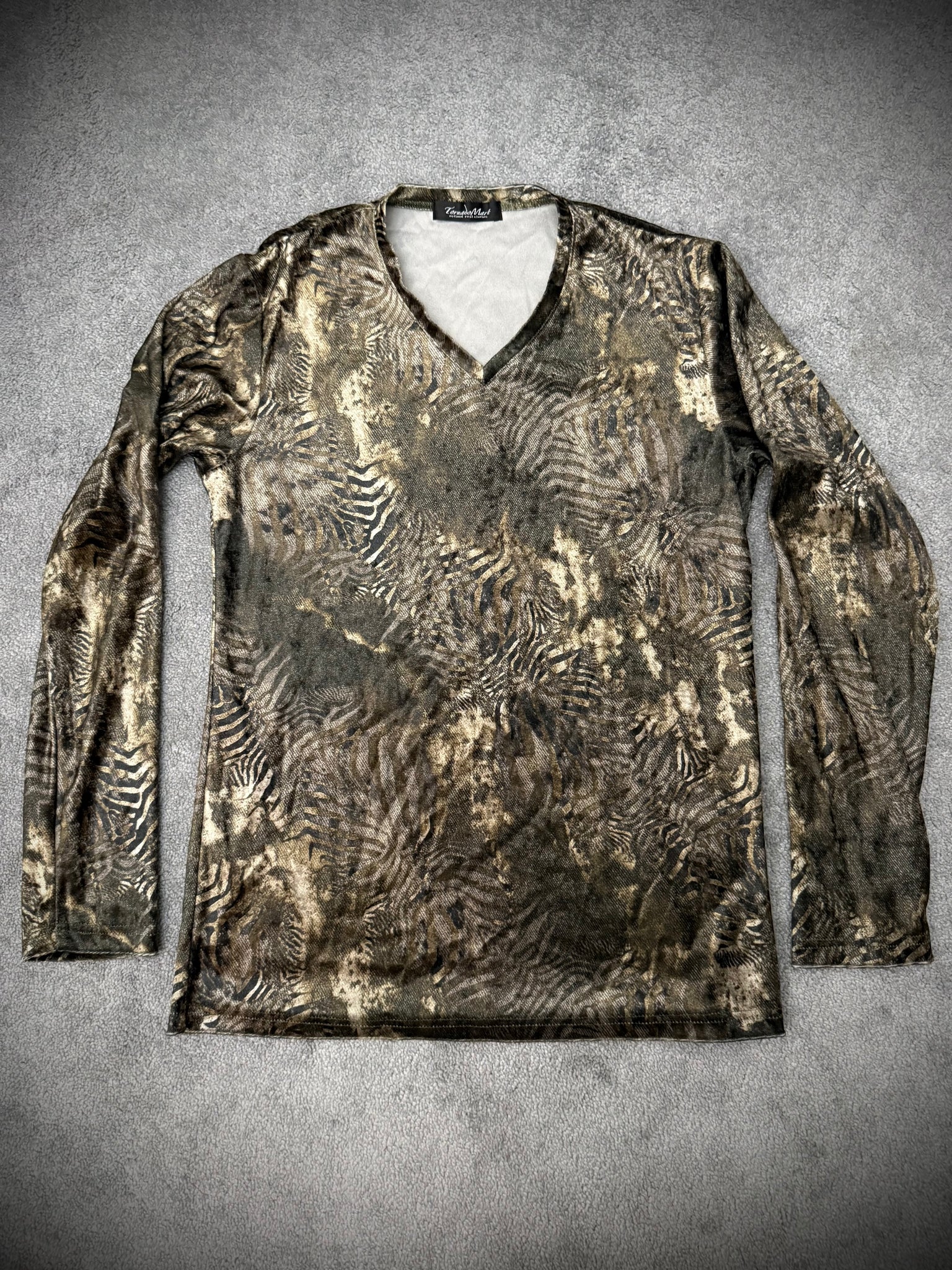 Tornado Mart Velour Zebra Longsleeve