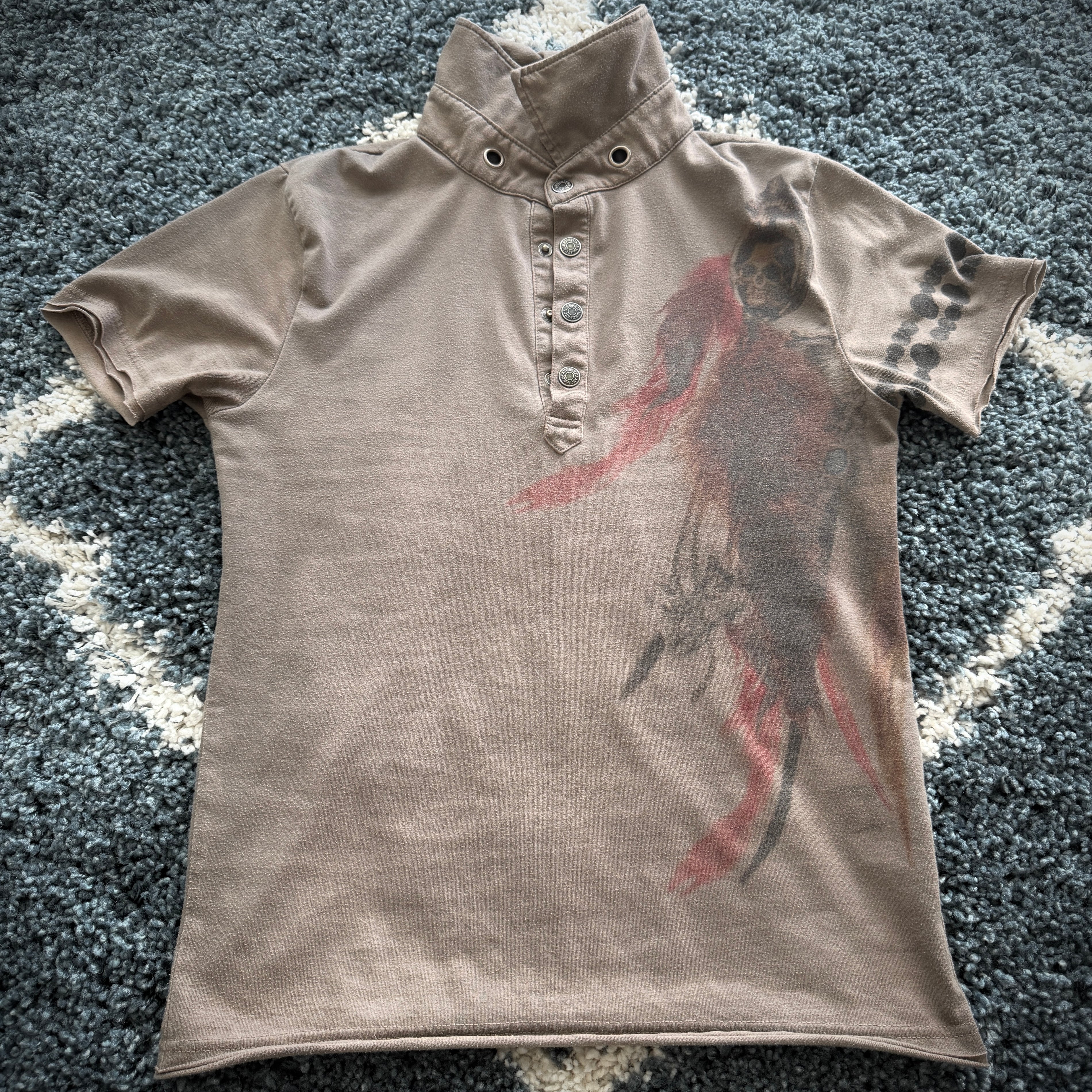 In The Attic ‘Forgotten Memories’ Tribal Polo Shirt