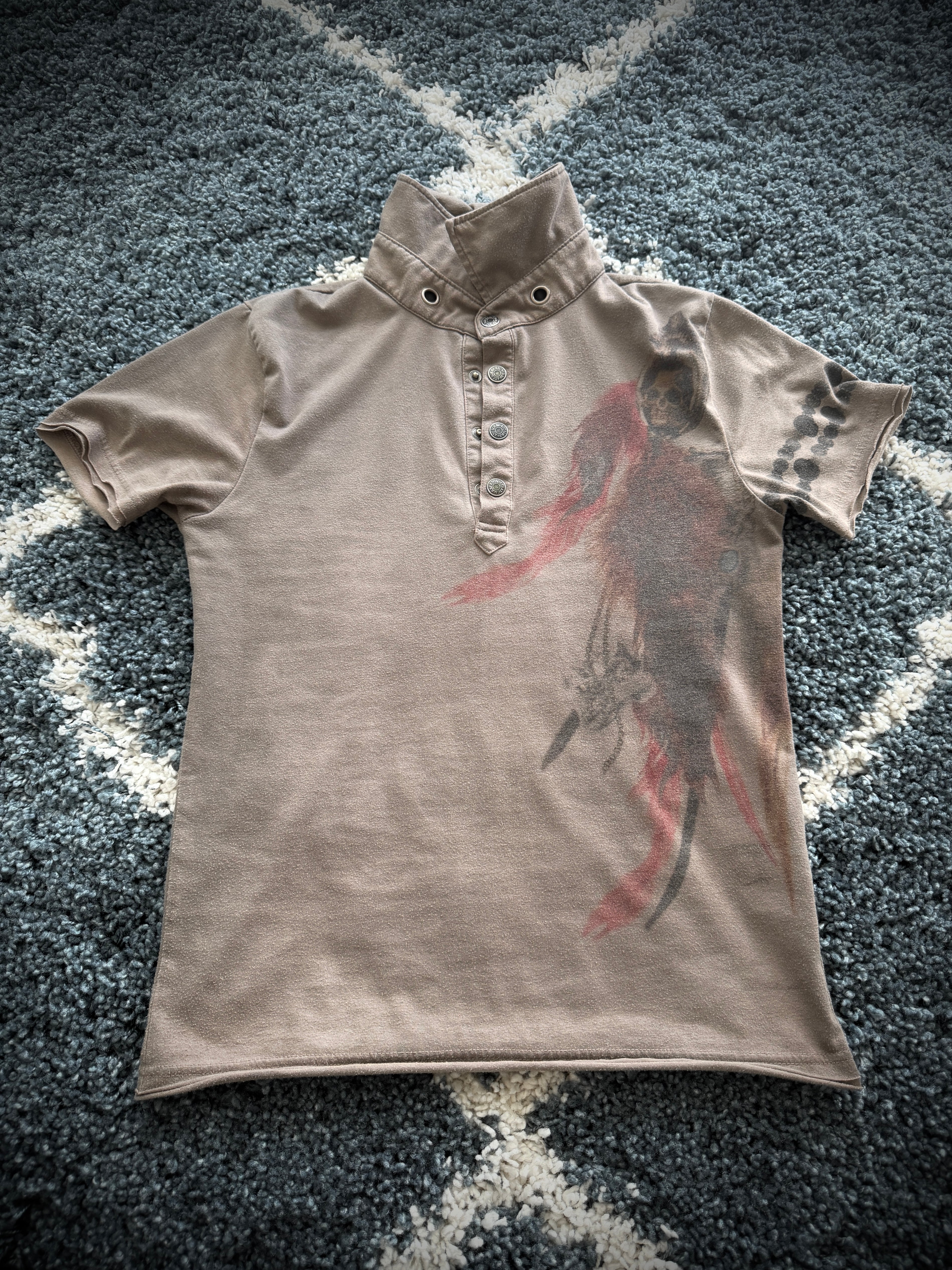In The Attic ‘Forgotten Memories’ Tribal Polo Shirt