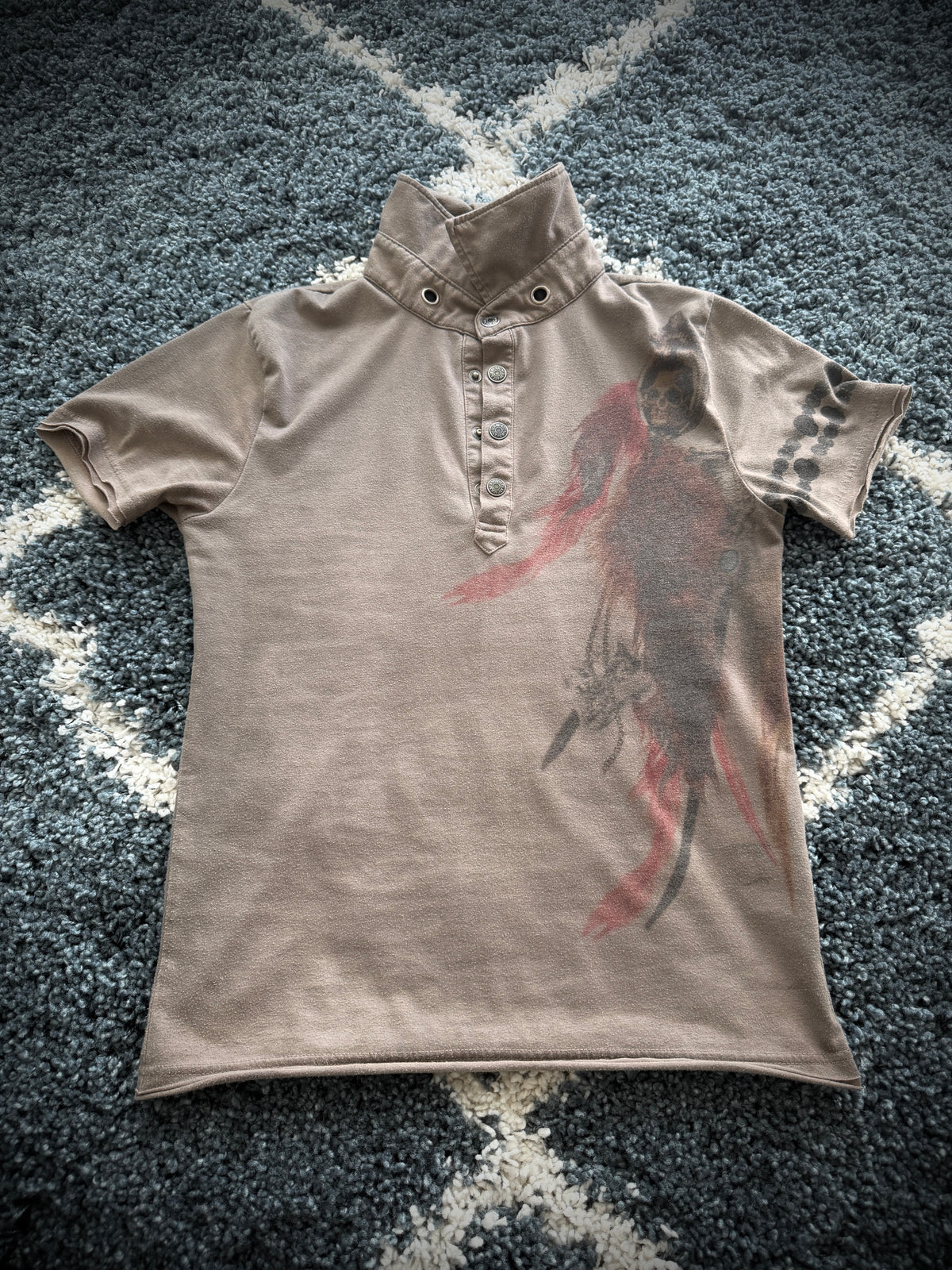 In The Attic ‘Forgotten Memories’ Tribal Polo Shirt