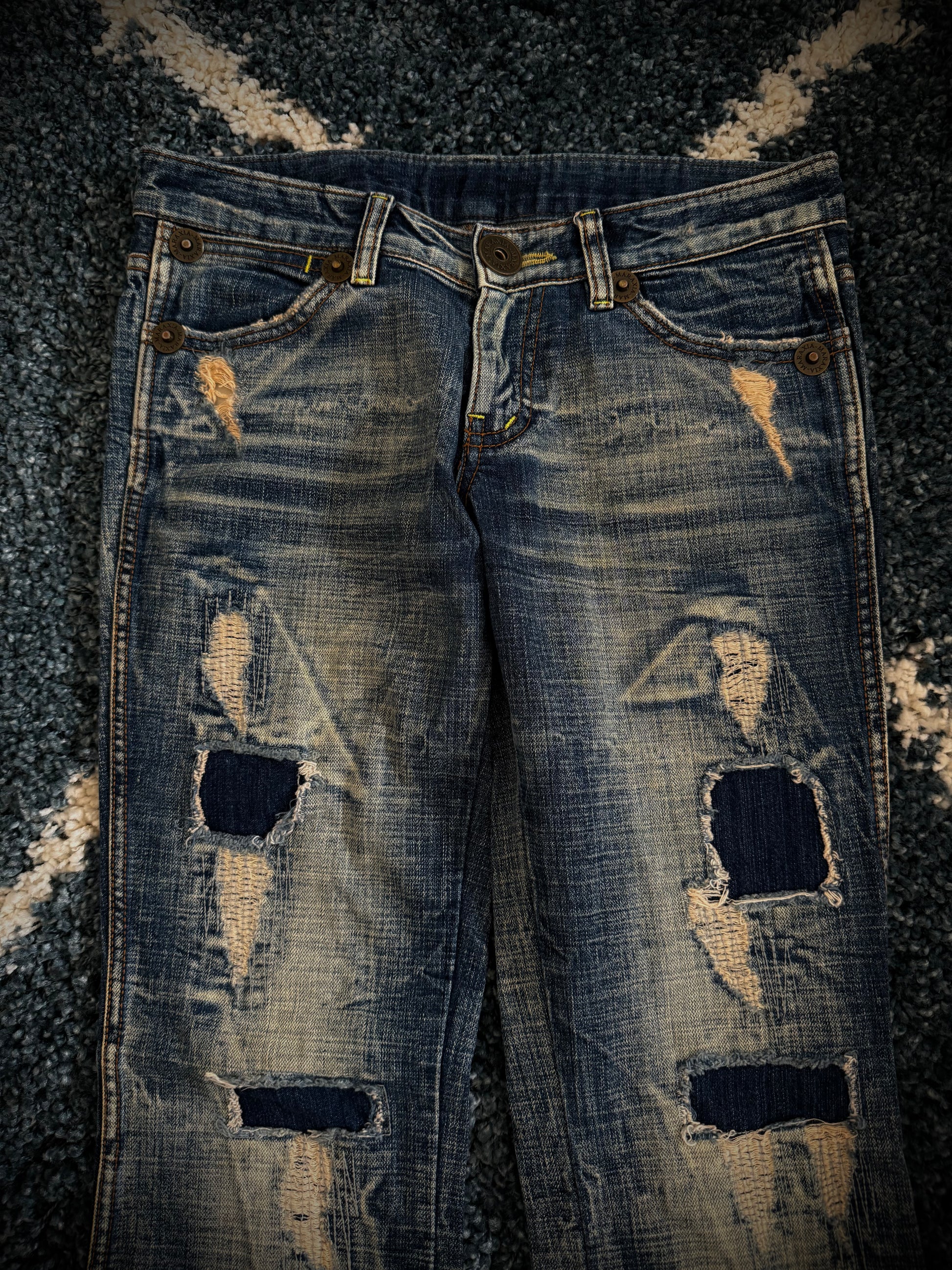 Maraxia phantom flared denim