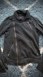 L.G.B. Waxed Glitter Rider Jacket