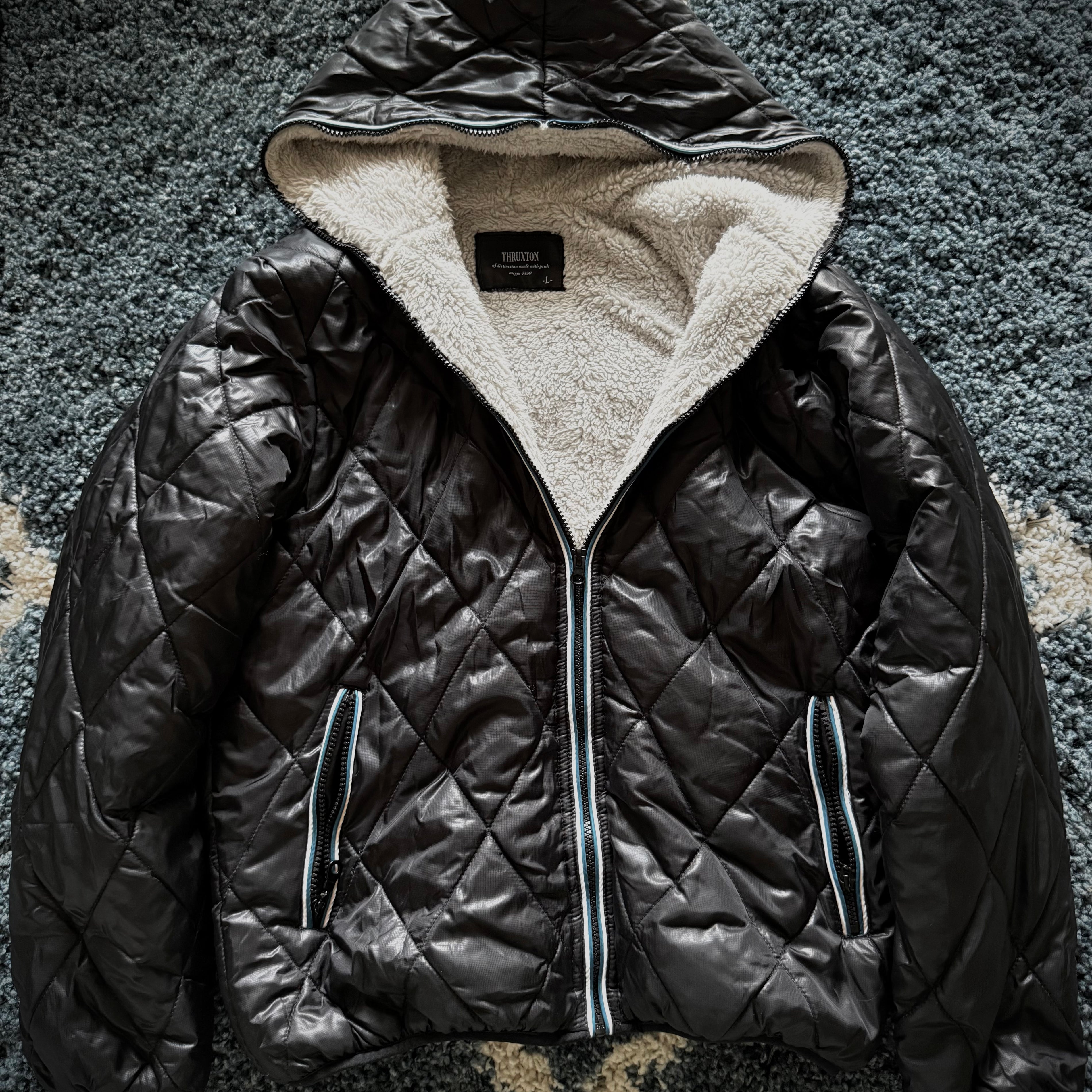 Thruxton full zip full fur interior jacket