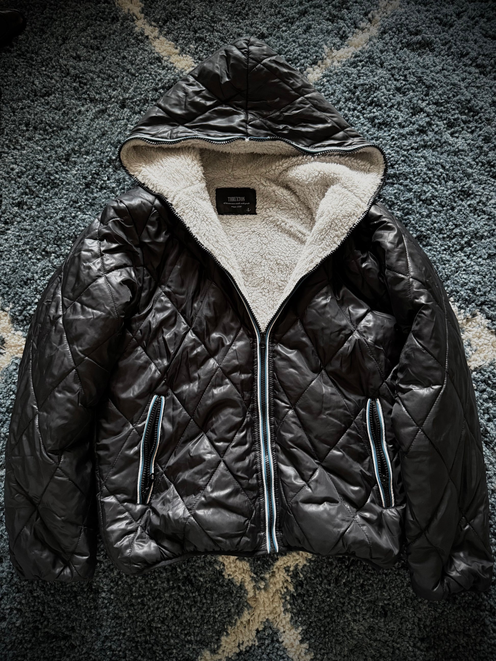 Thruxton full zip full fur interior jacket