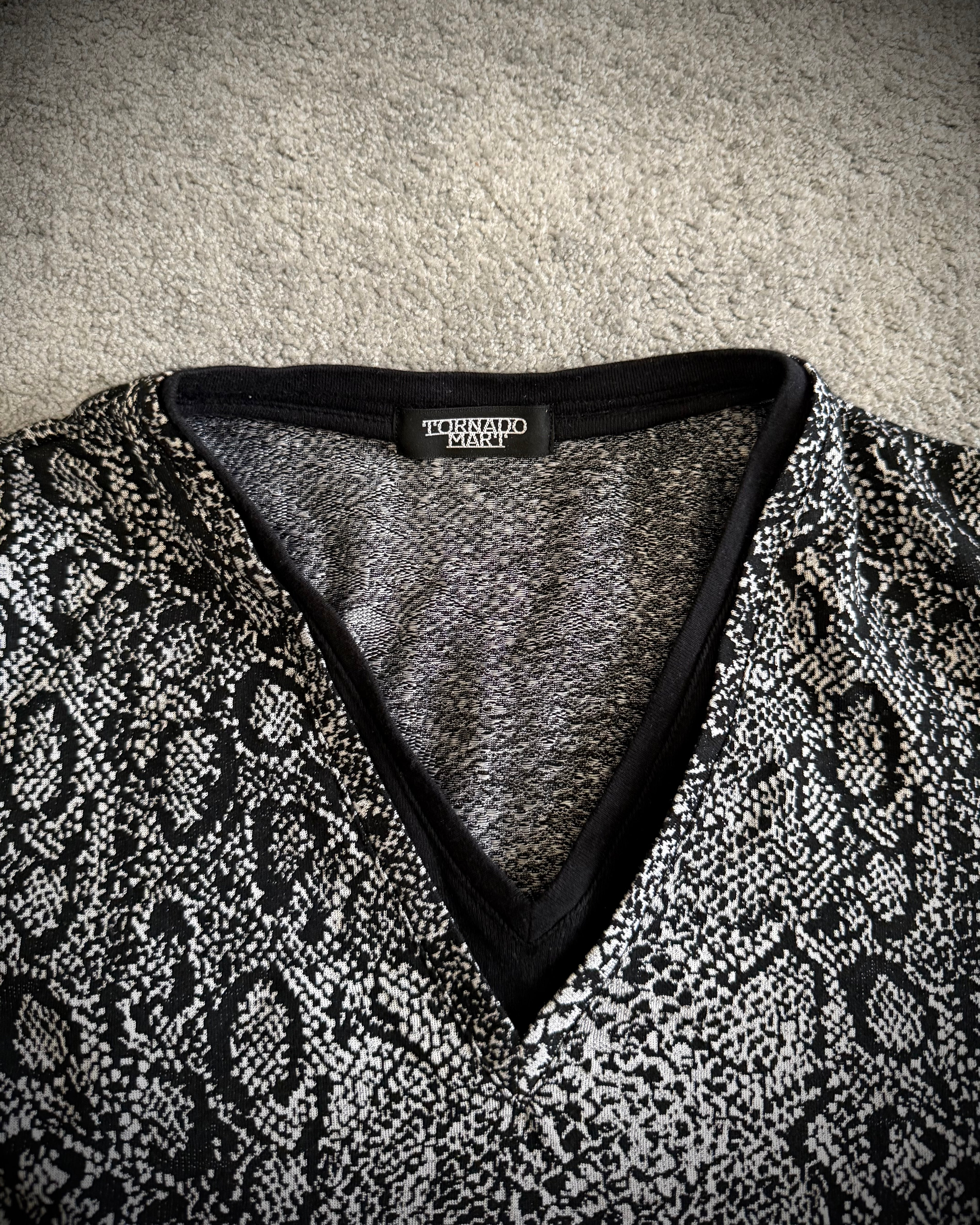 Tornado Mart reflective snakeskin longsleeve
