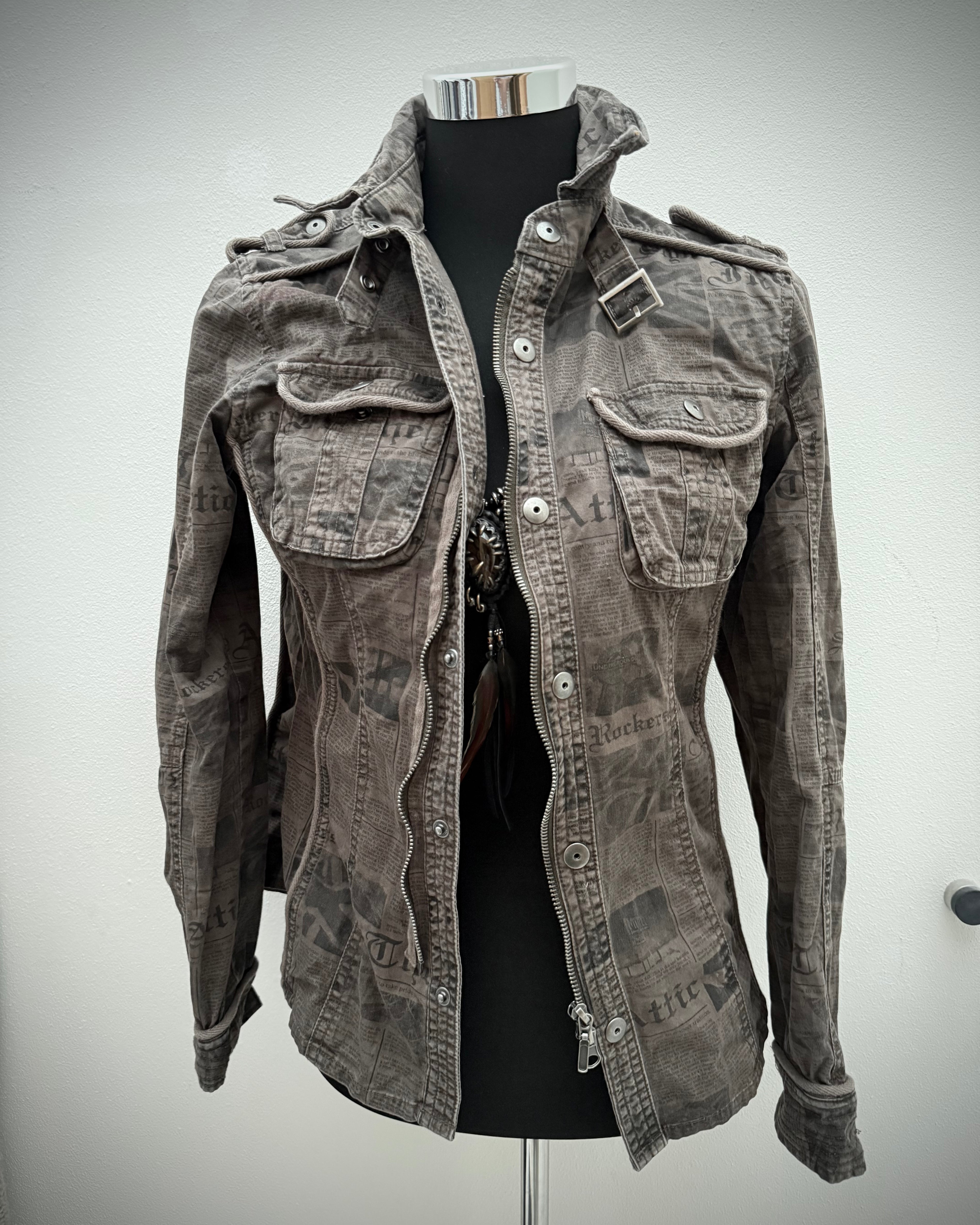In the attic newspaper jacket