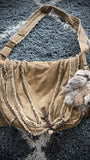 G.O.A Fringed 1/2 Fur Bag