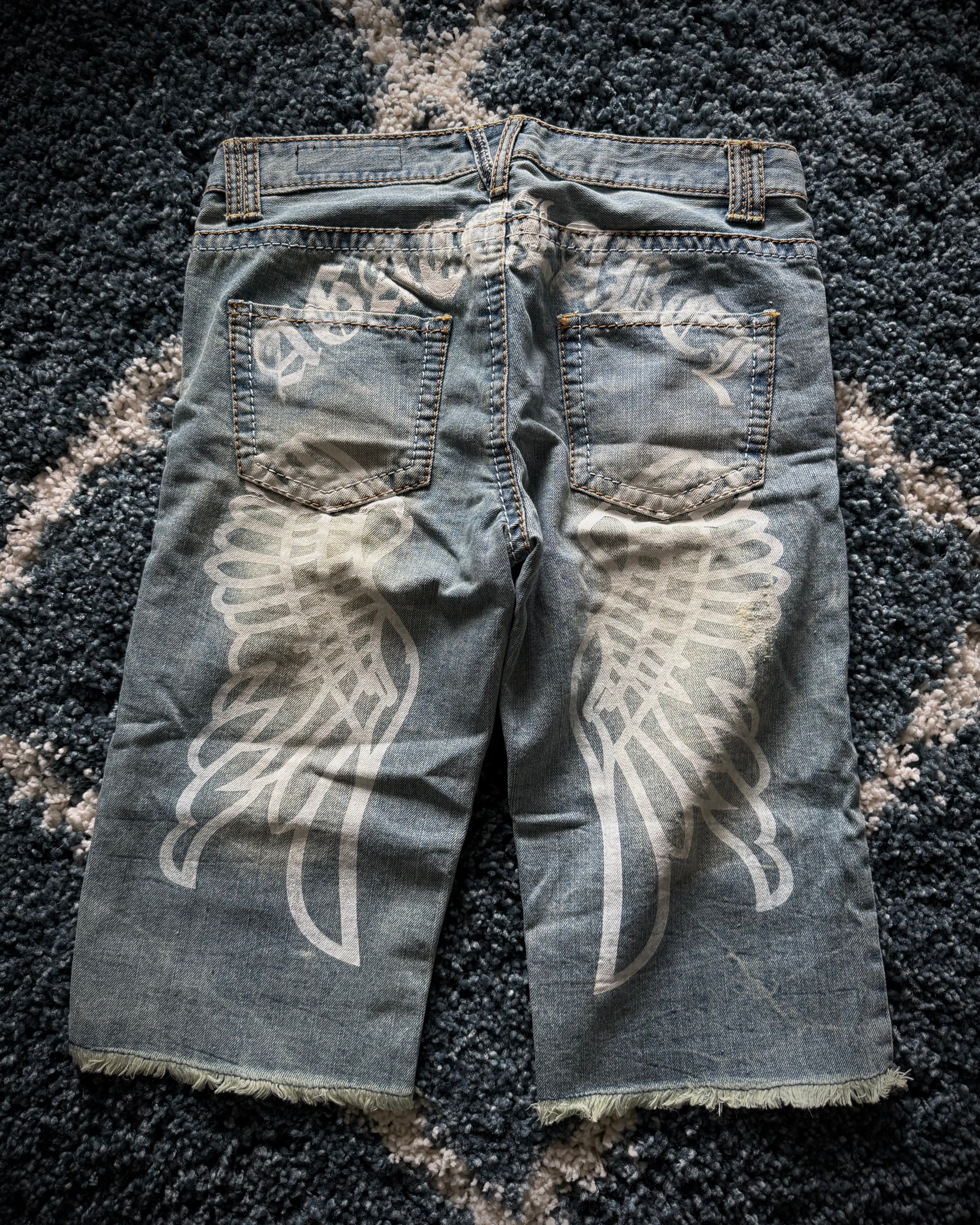 Agathe mud wash shorts