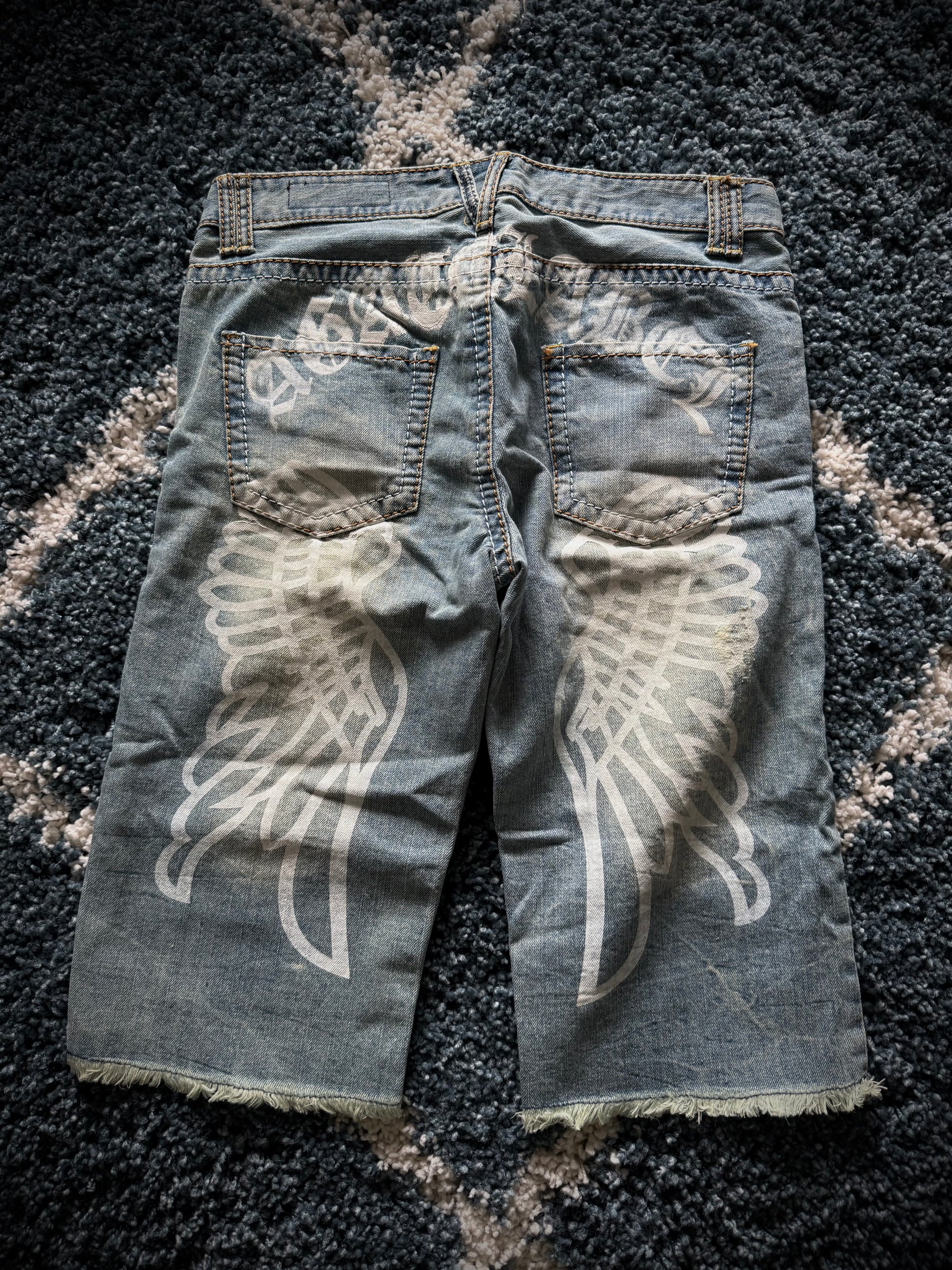 Agathe mud wash shorts