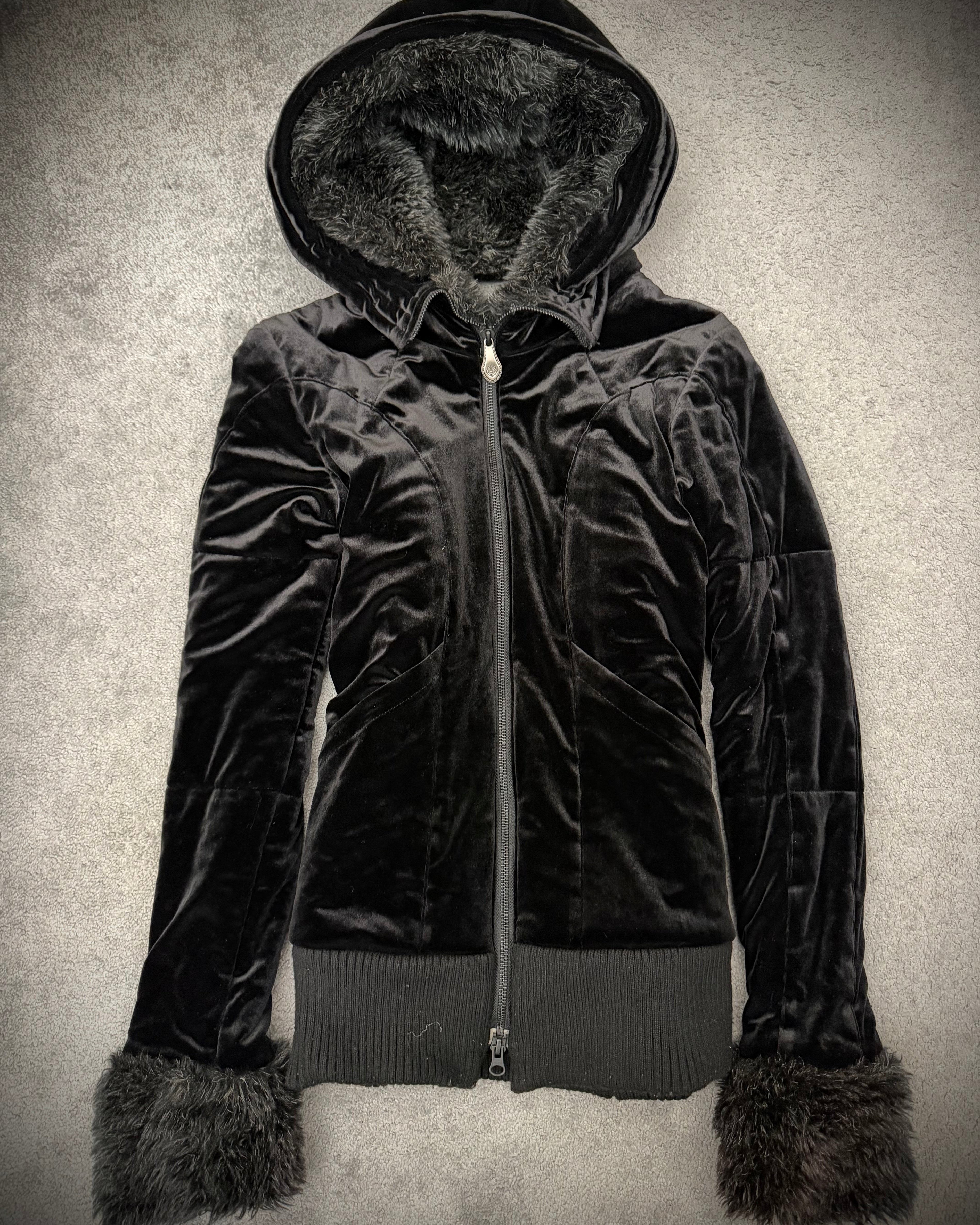 Obelisk Velour 00‘s Fur Jacket