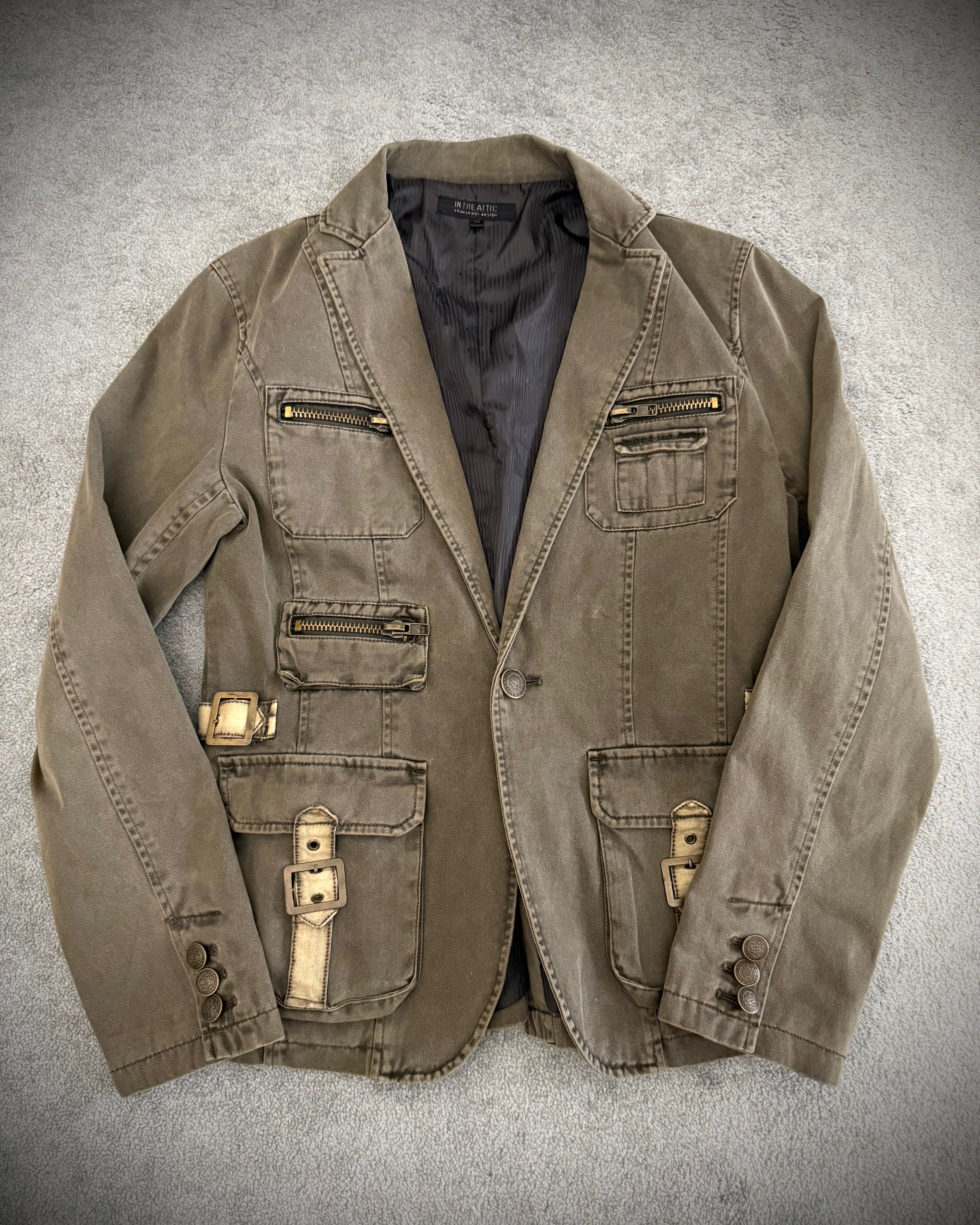 In the attic tactical strap blazer