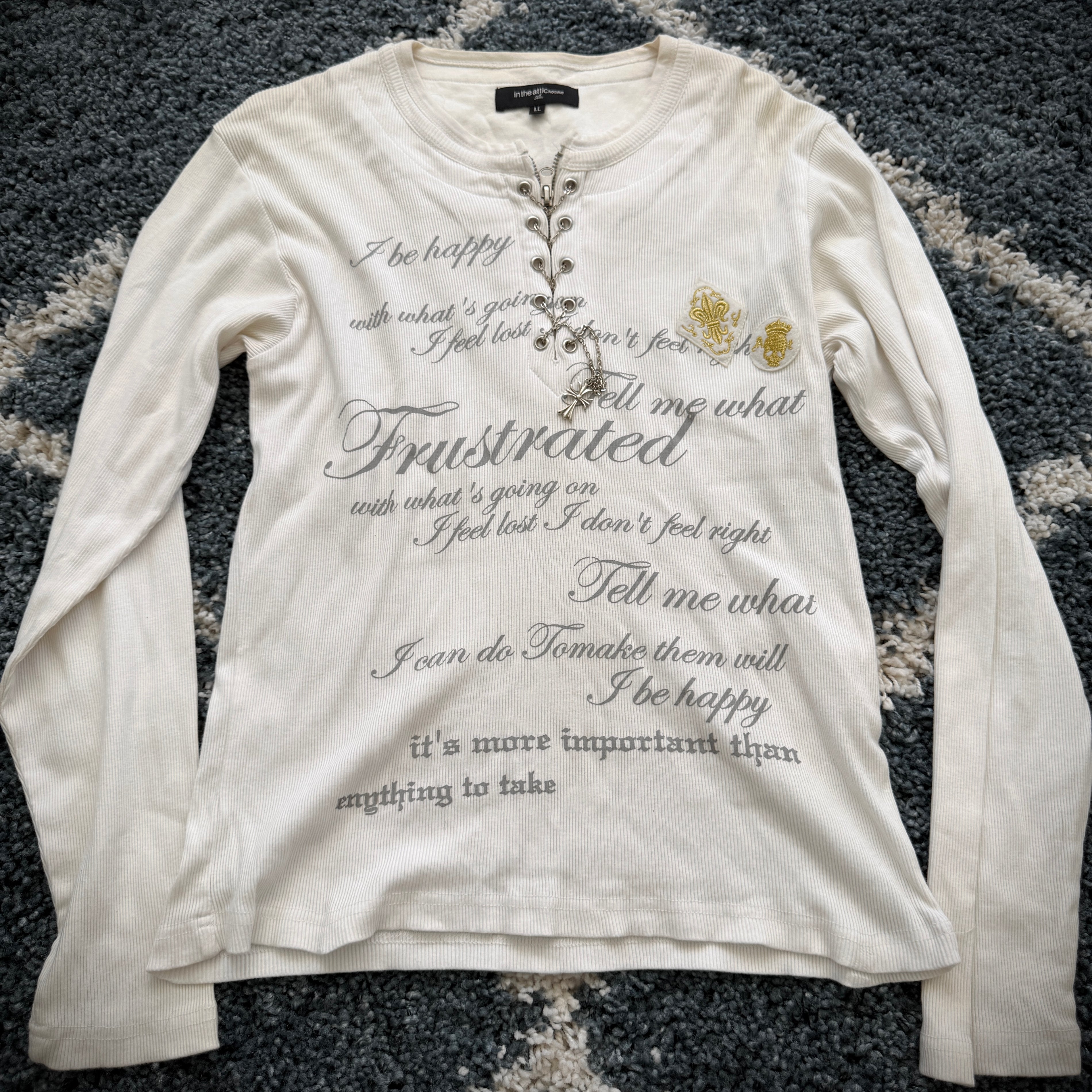 In The Attic Chained Poem Longsleeve