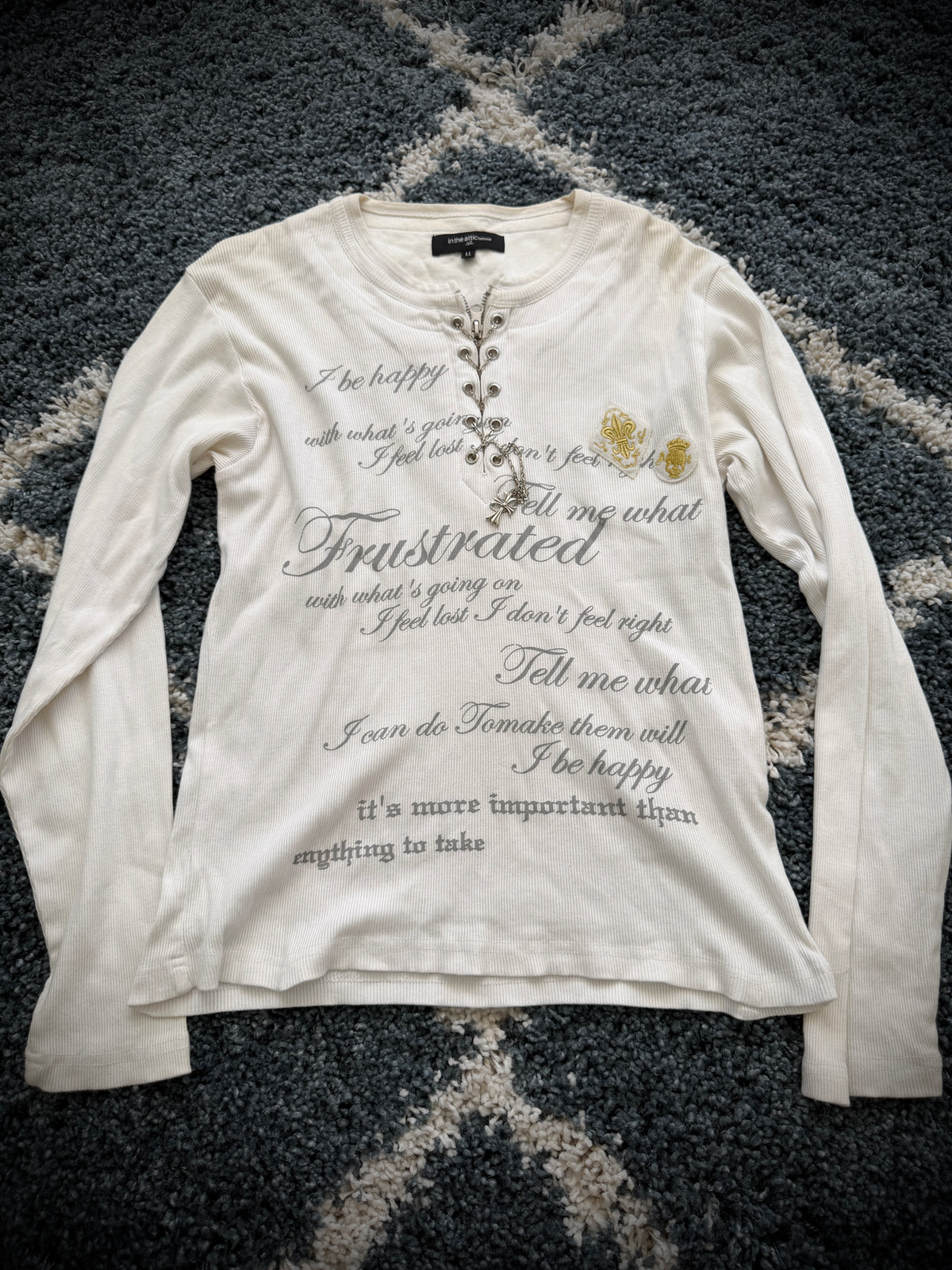 In The Attic Chained Poem Longsleeve