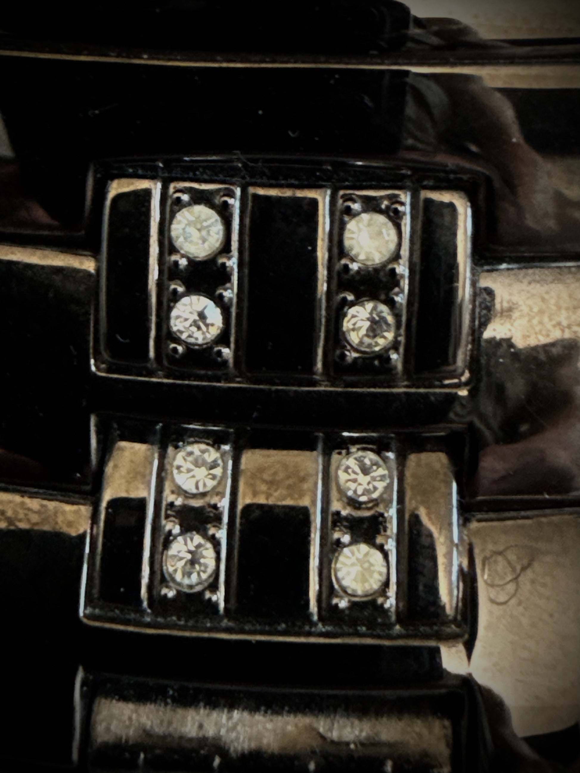 Voltage rhinestone watch