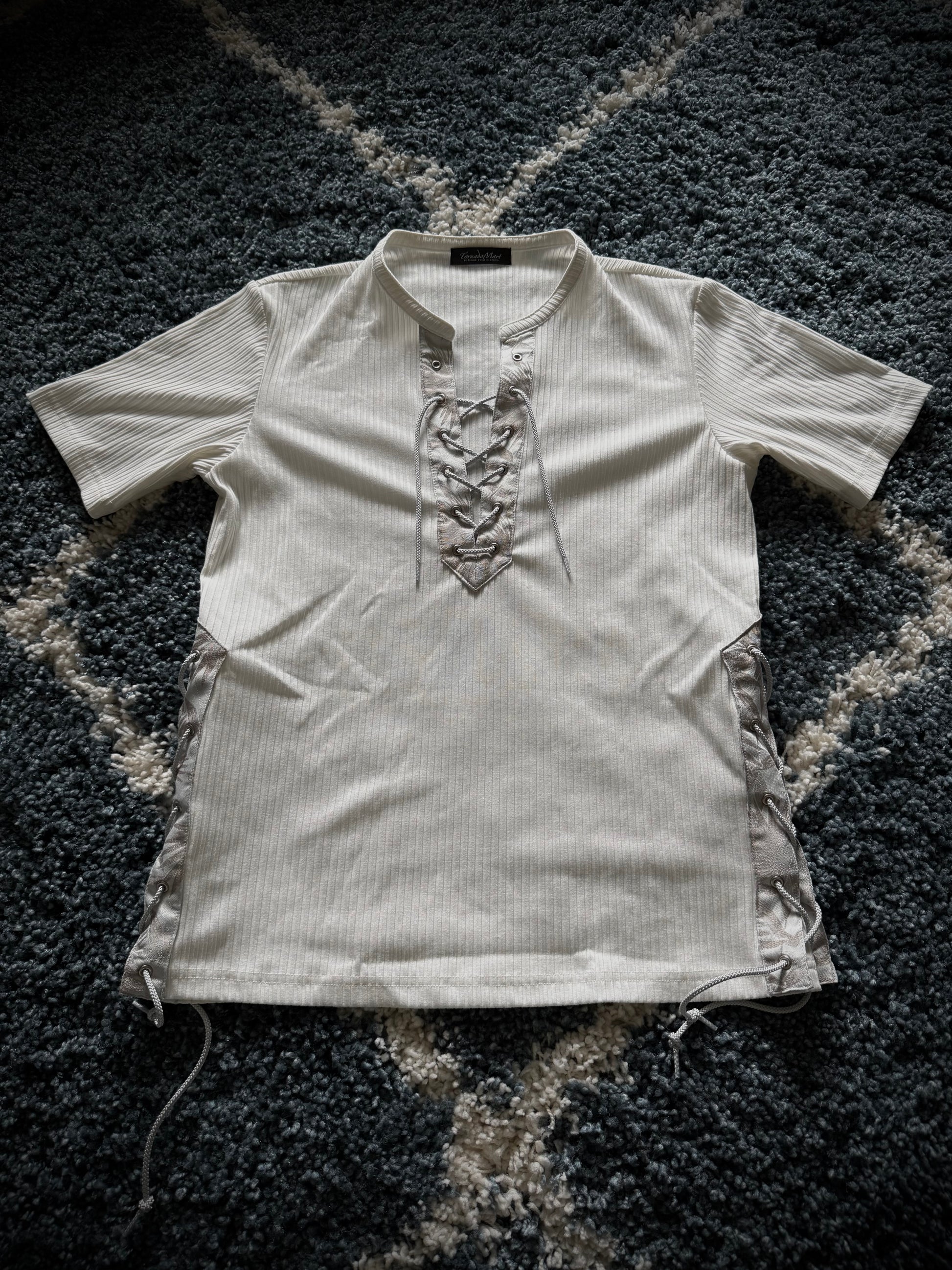 Tornado Mart Laced Up Shirt