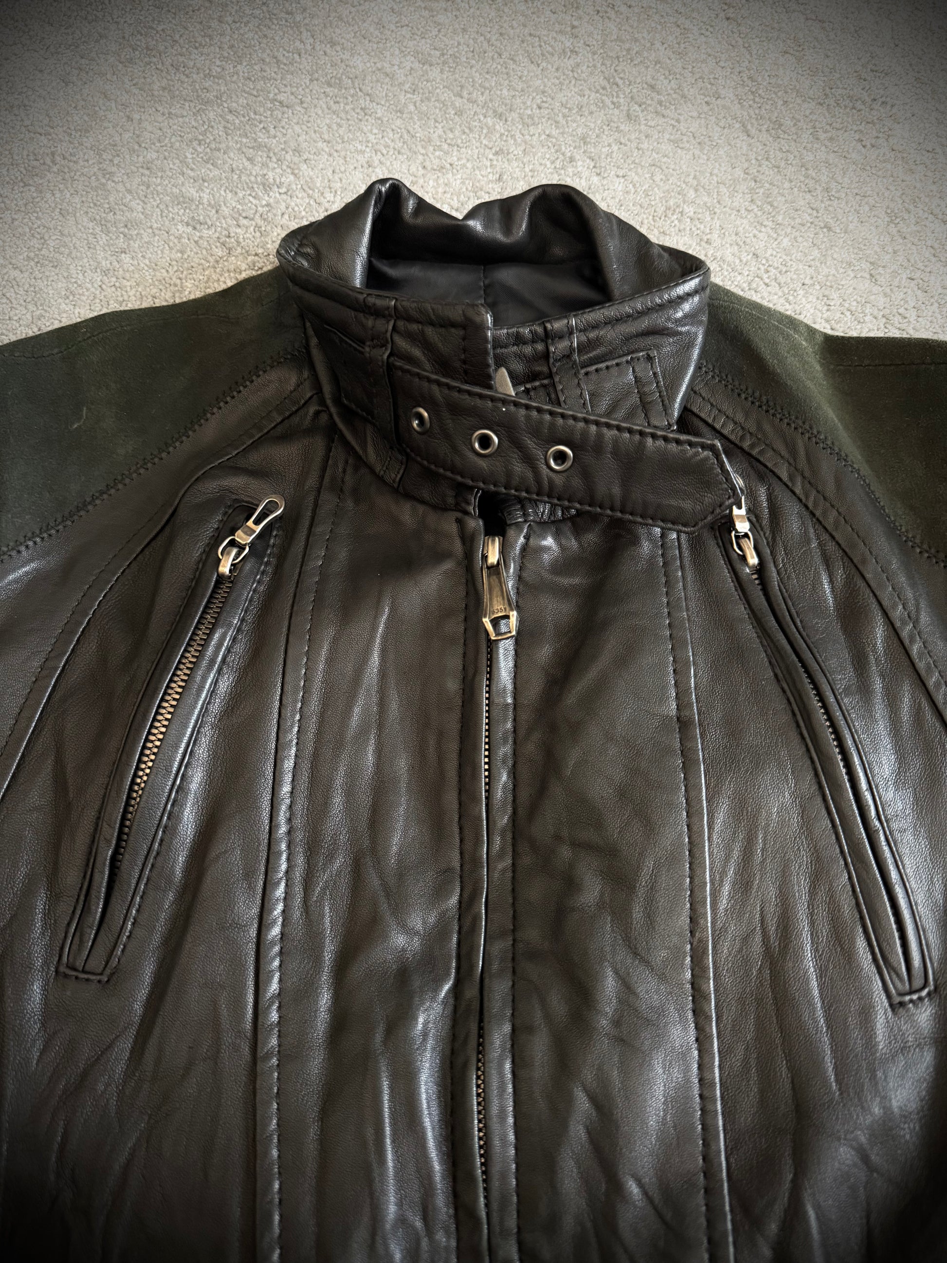 5351 Pour Les Hommes Special sleeve hybrid rider jacket