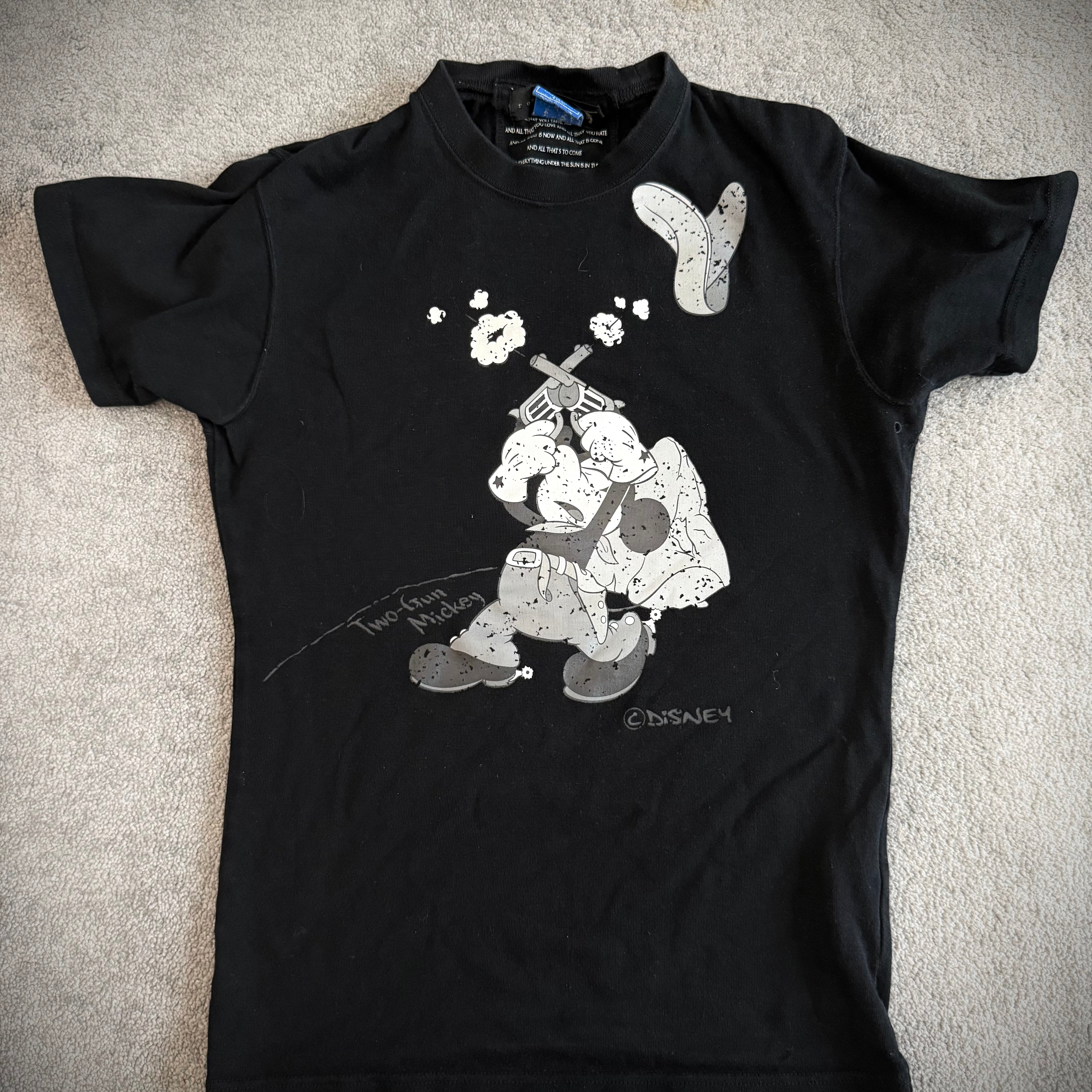 Roen x Disney 2- Gun Mickey Mouse Shirt