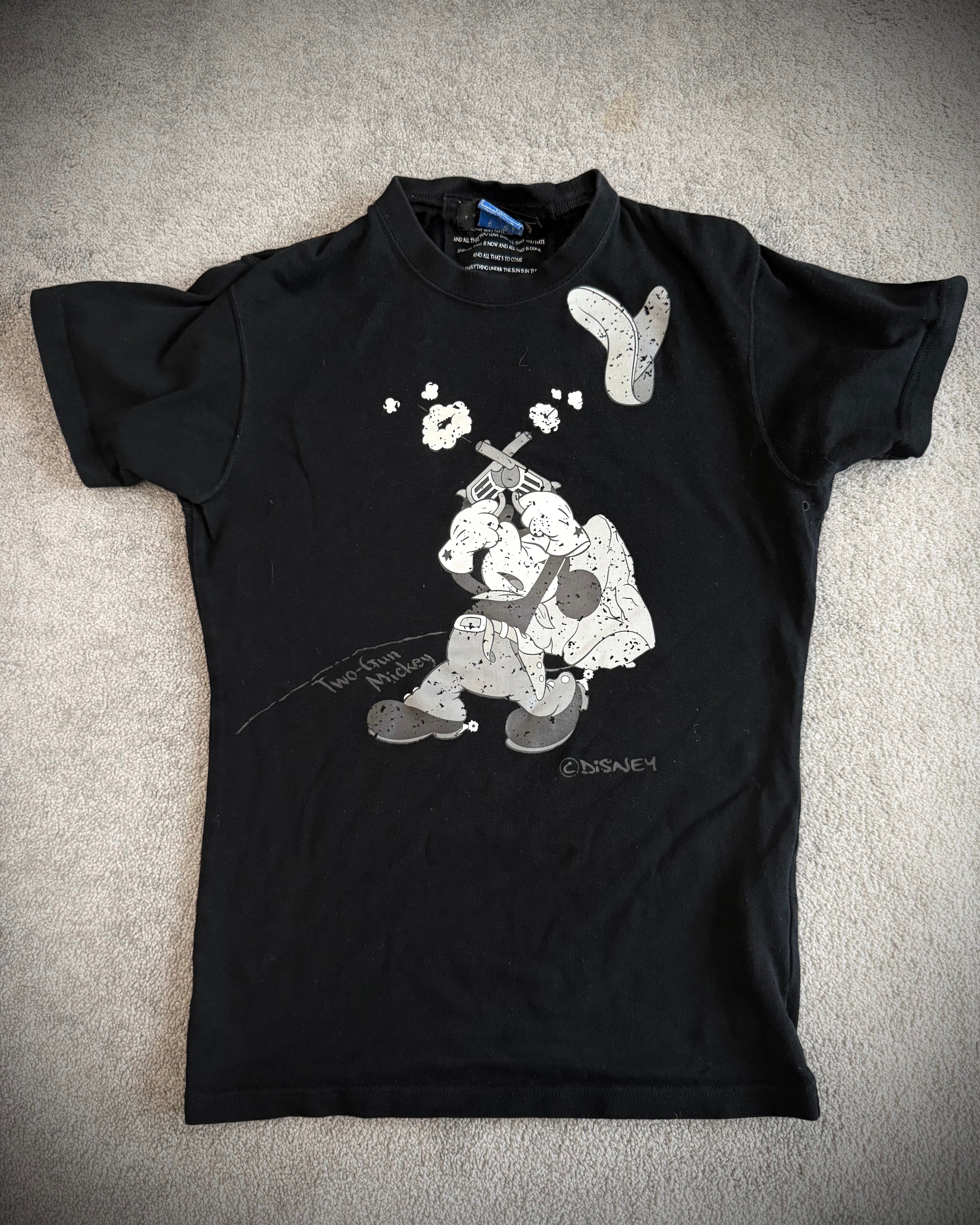 Roen x Disney 2- Gun Mickey Mouse Shirt