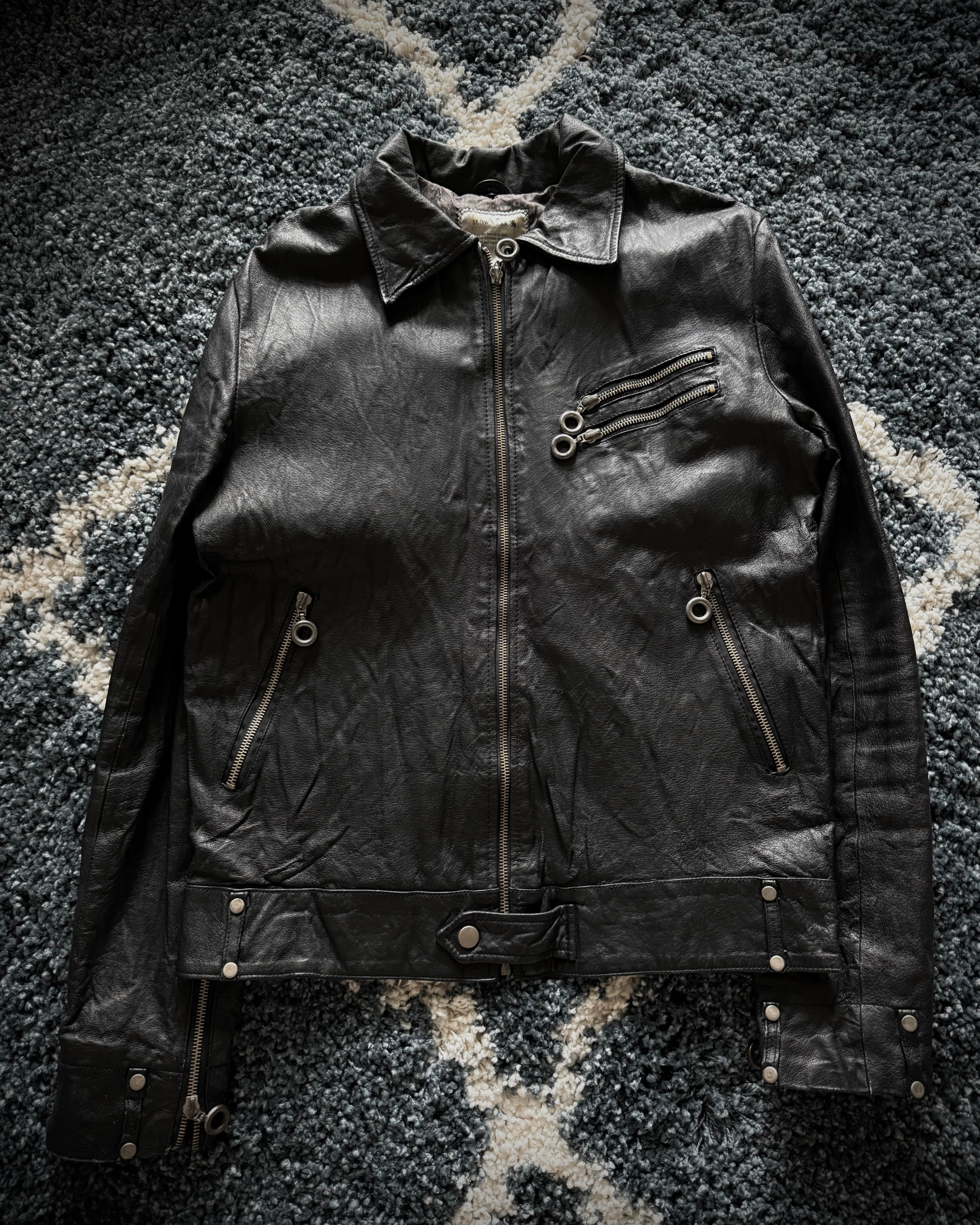 Slow Wear Leather Jacket