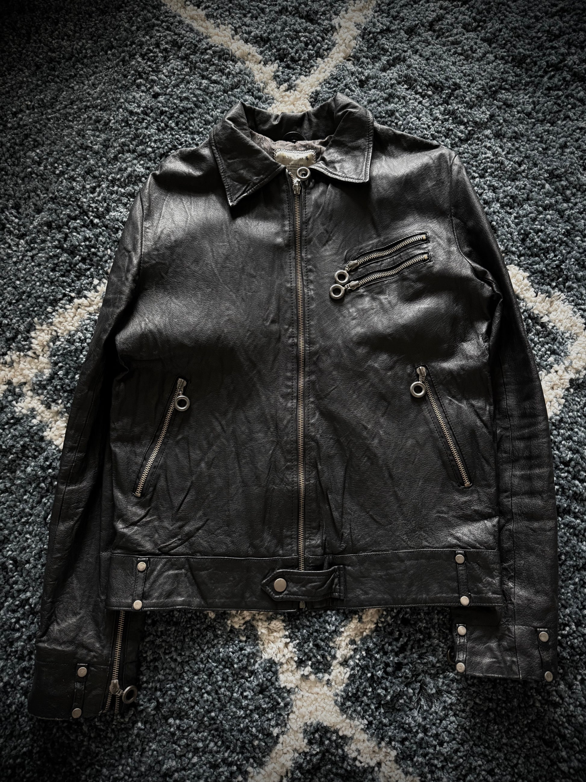 Slow Wear Leather Jacket