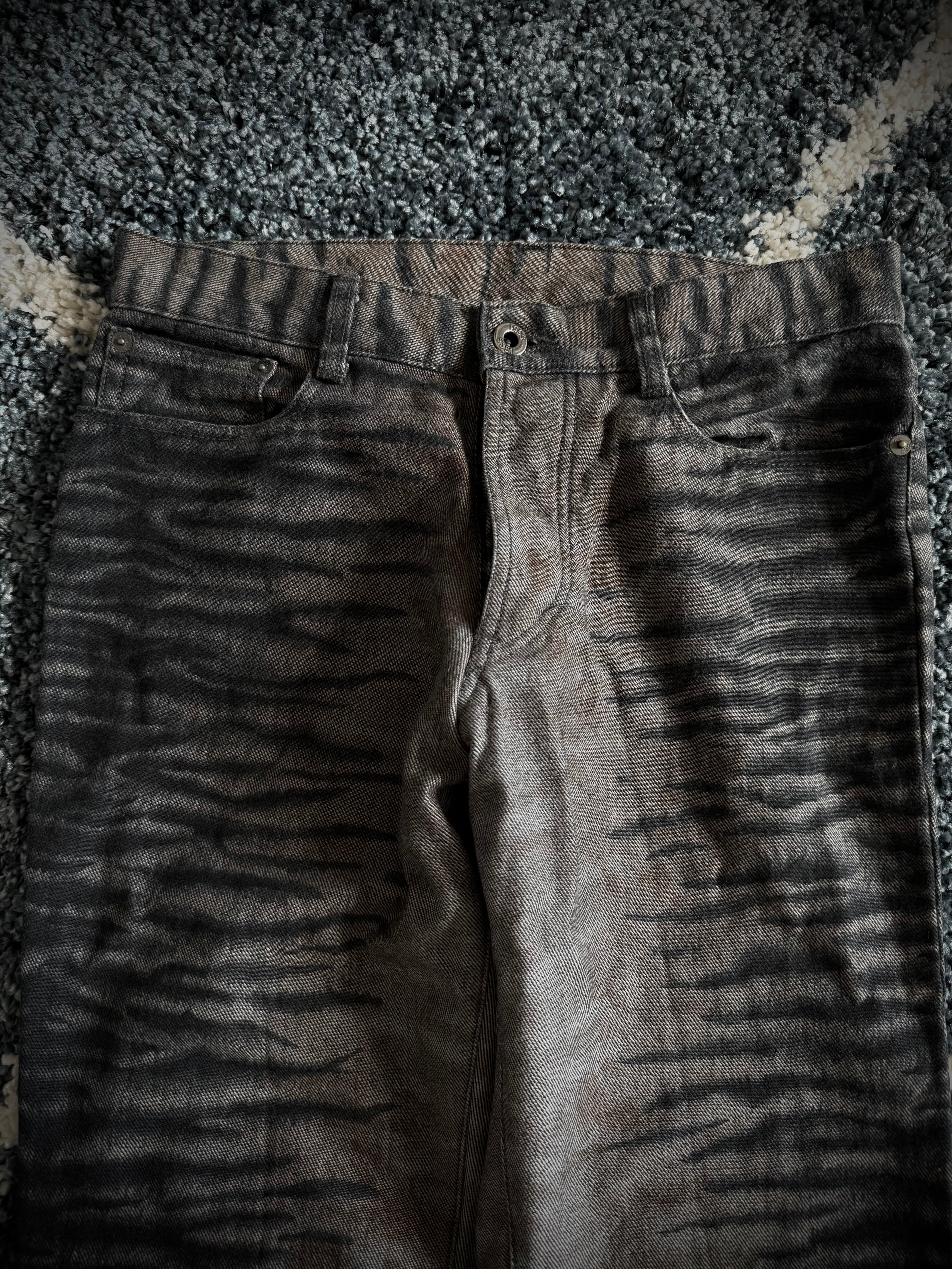 5351 Clawmark flared denim