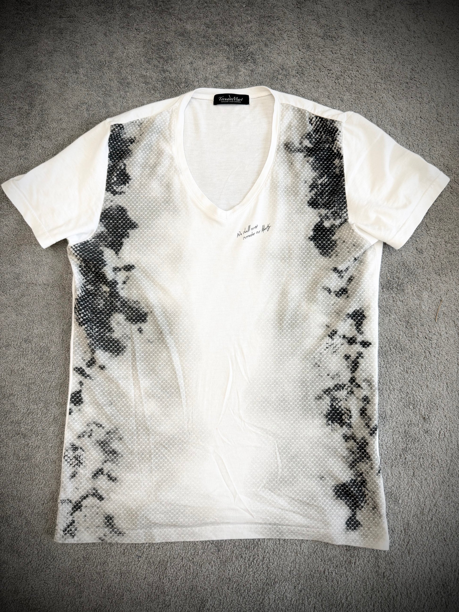 Tornado Mart Snakeskin Poem Shirt