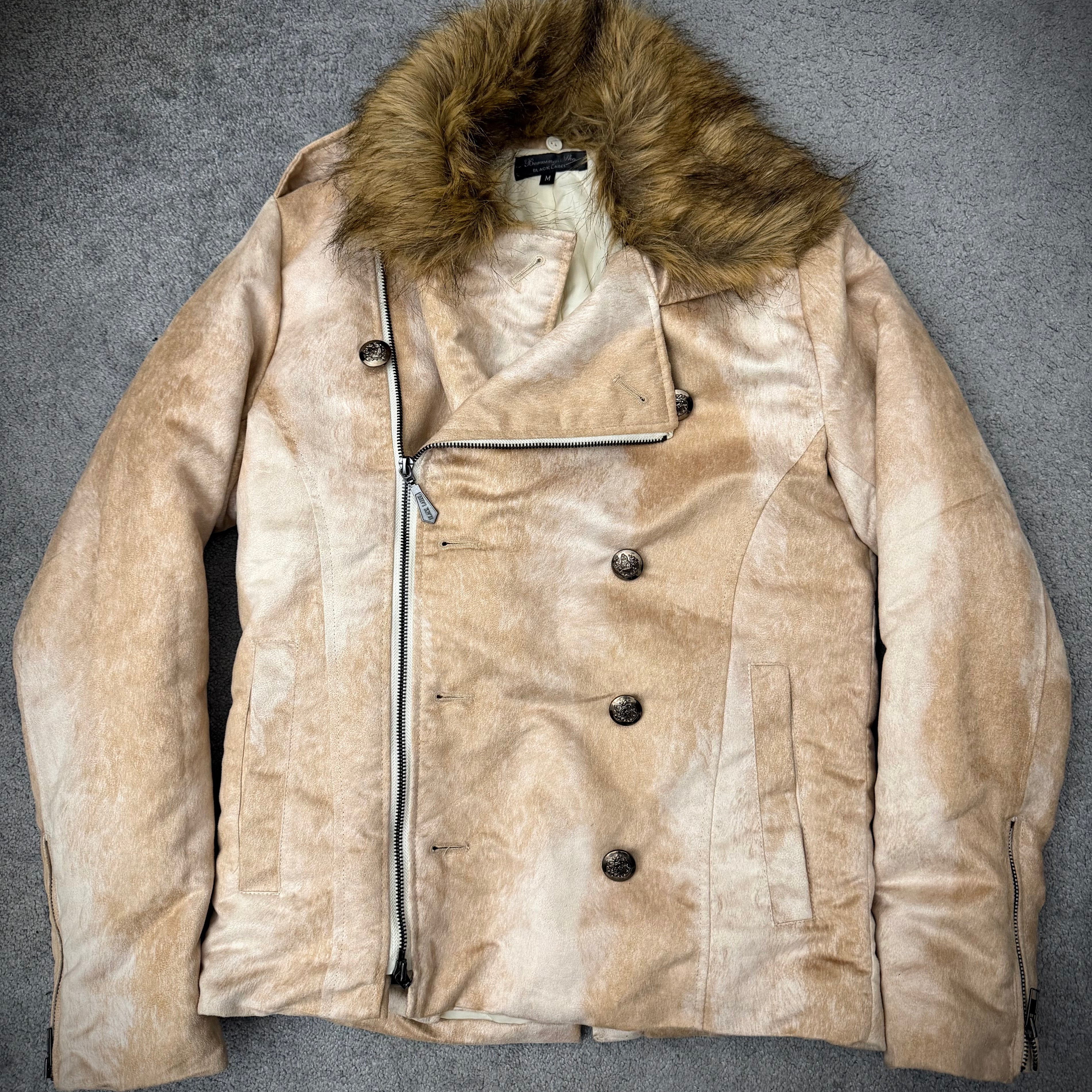 Fur Double Rider Bernings Sho Wildcat Fur Double Rider Jacket – wintexarchive