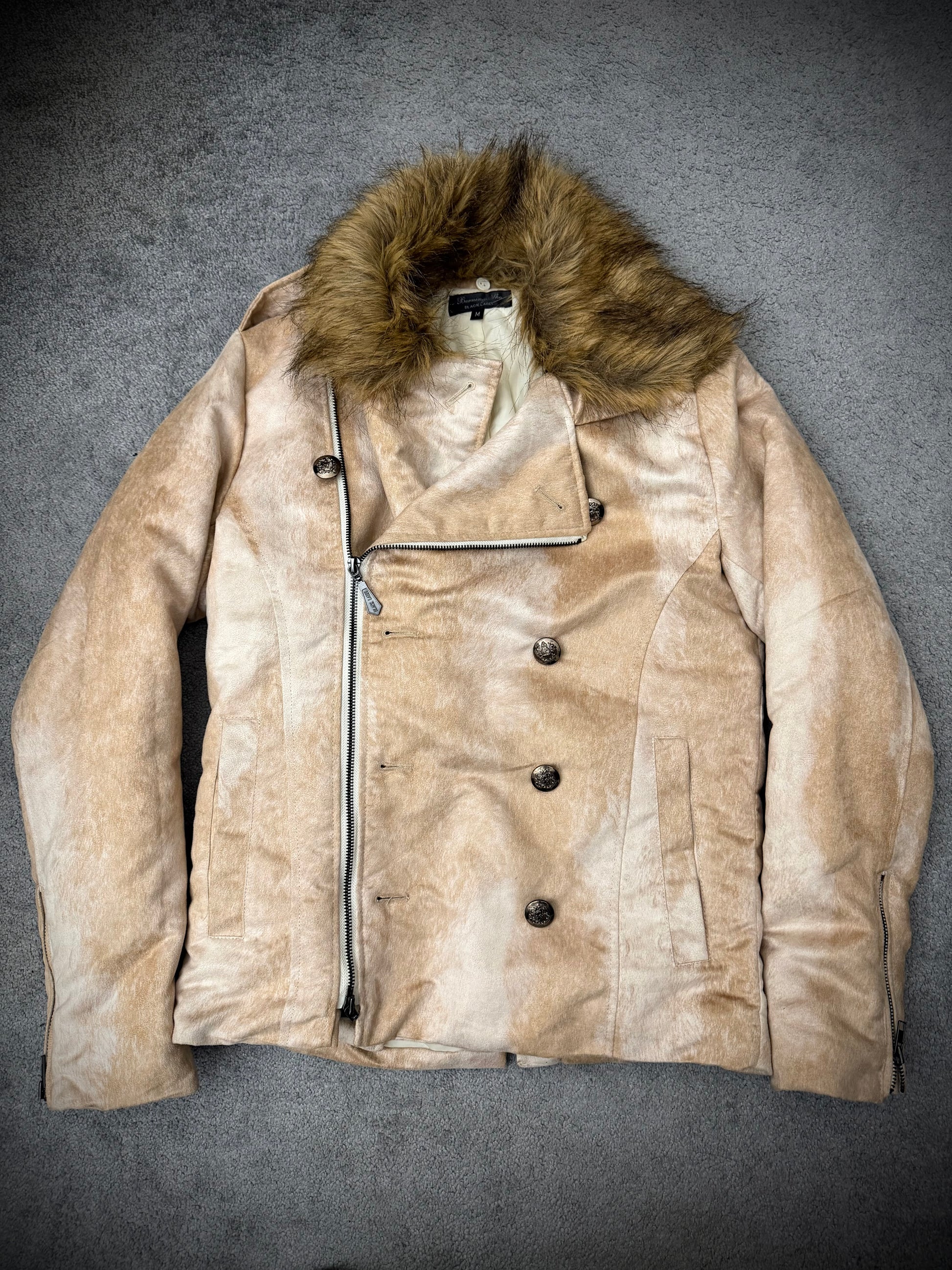 Bernings Sho Wildcat Fur Double Rider Jacket